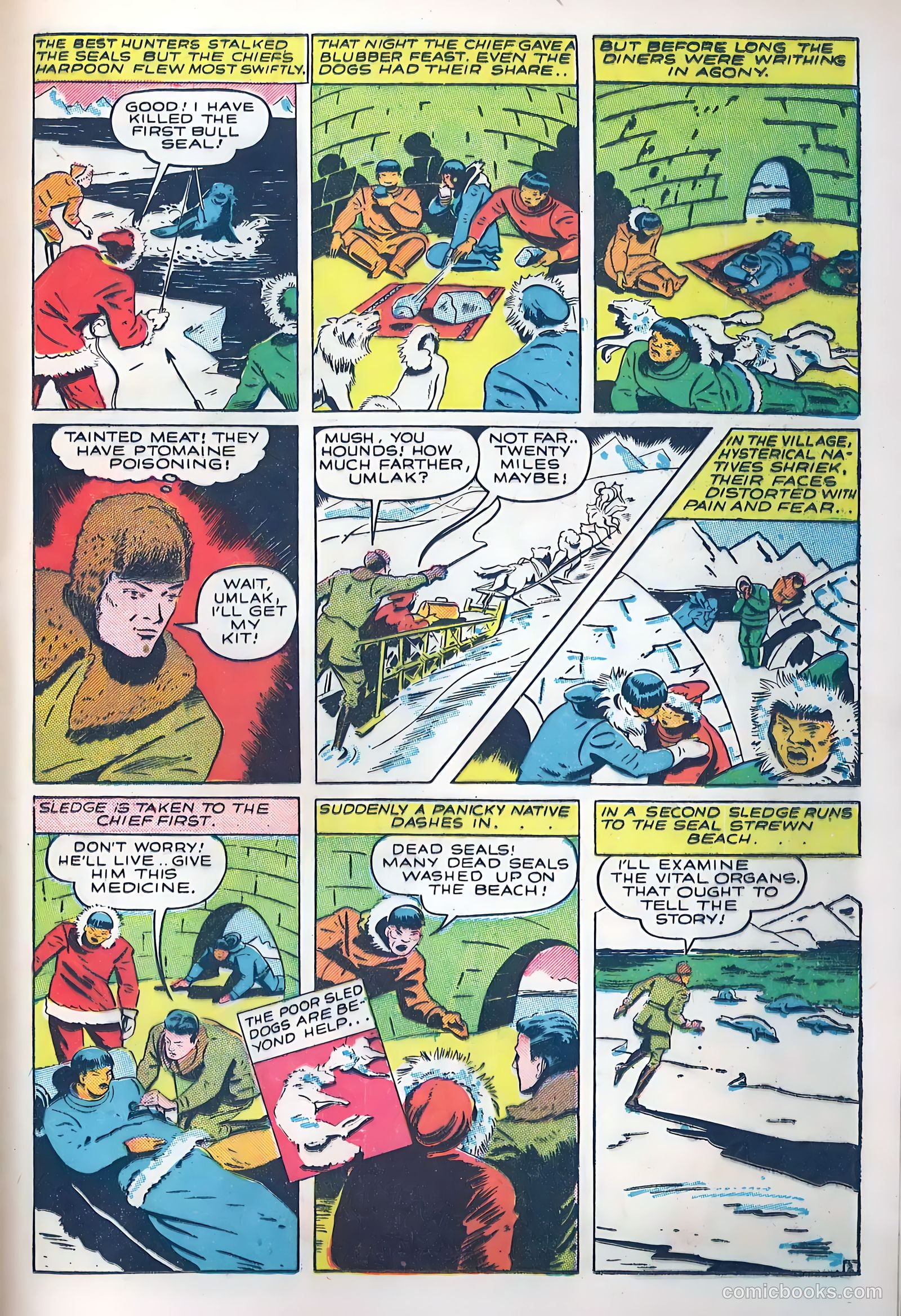 Crown Comics #1 (1945) — page 35 of 52