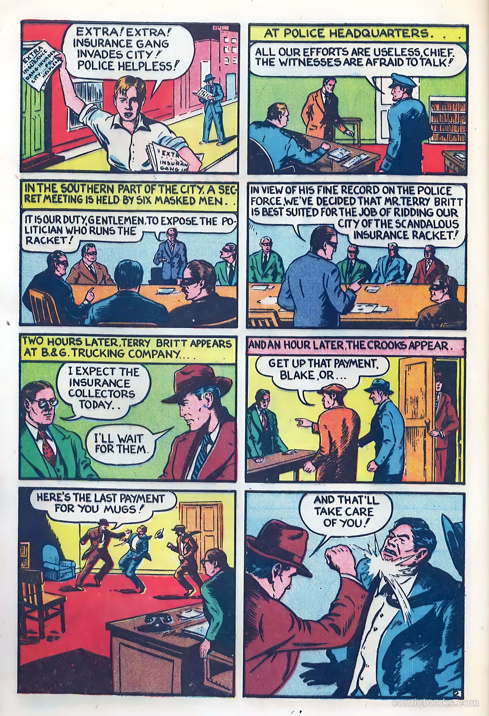 Crown Comics #1 (1945) — page 40 of 52