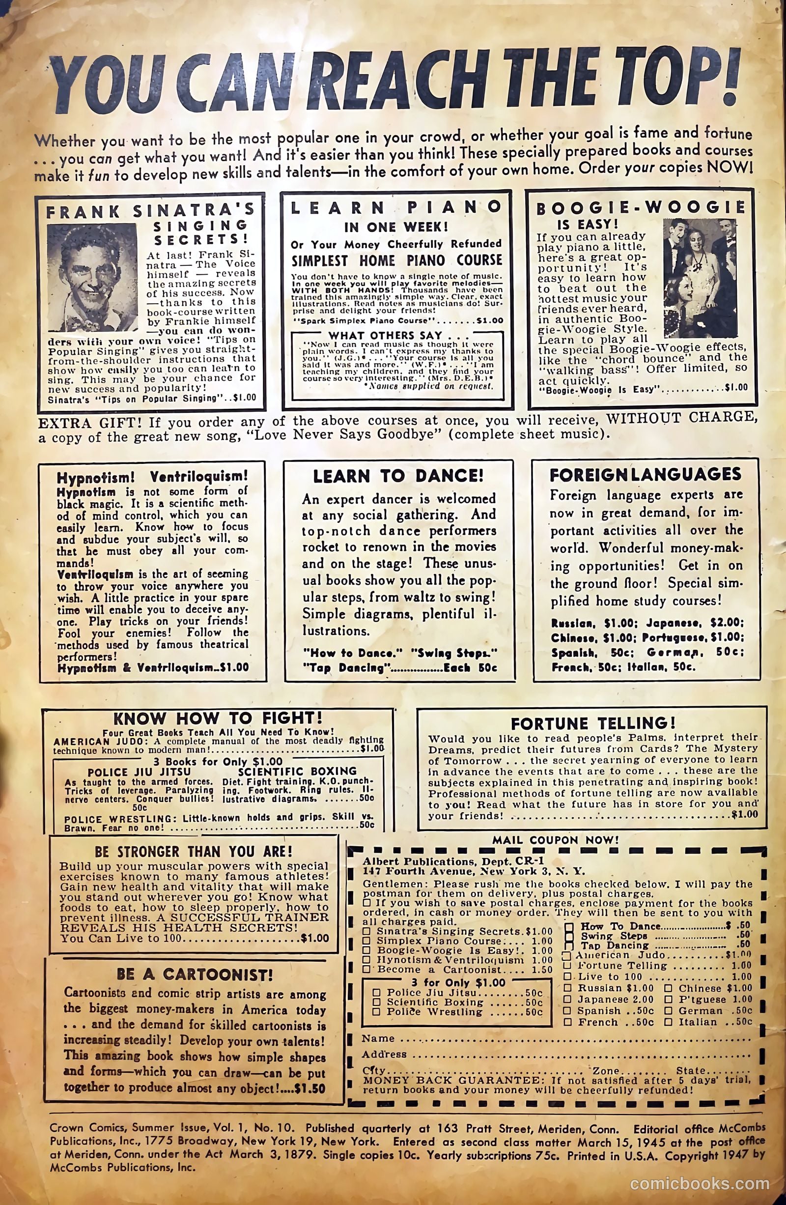 Crown Comics #10 (1947) — page 2 of 52