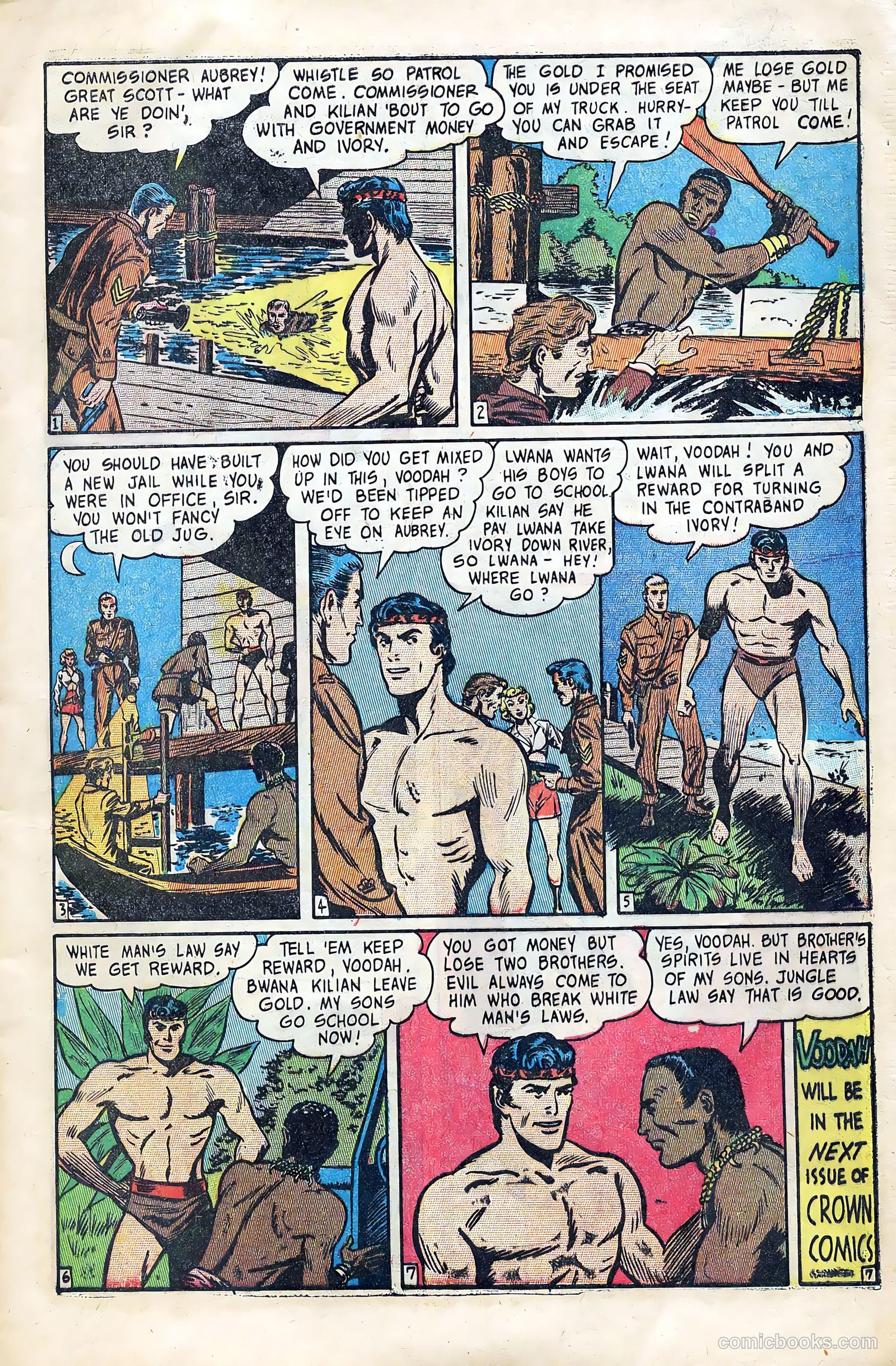 Crown Comics #12 (1948) — page 8 of 50
