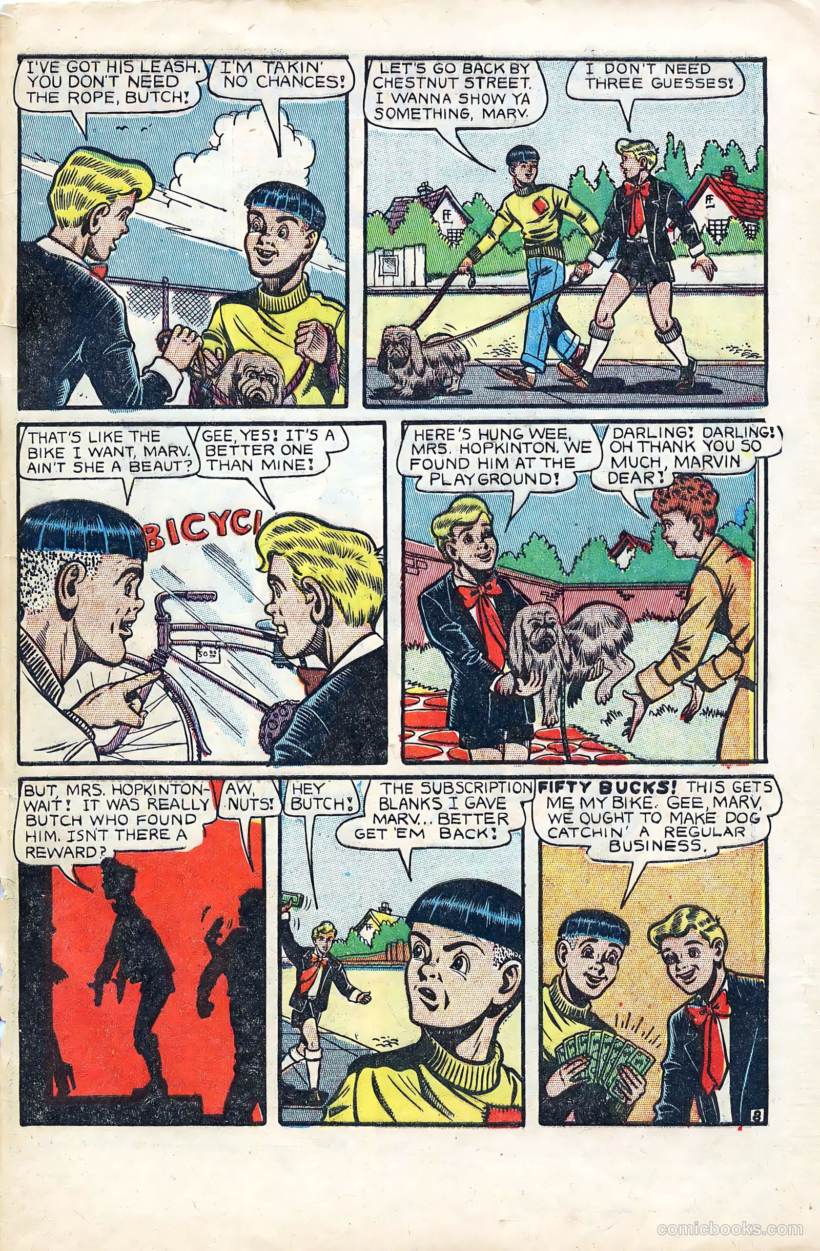 Crown Comics #12 (1948) — page 48 of 50