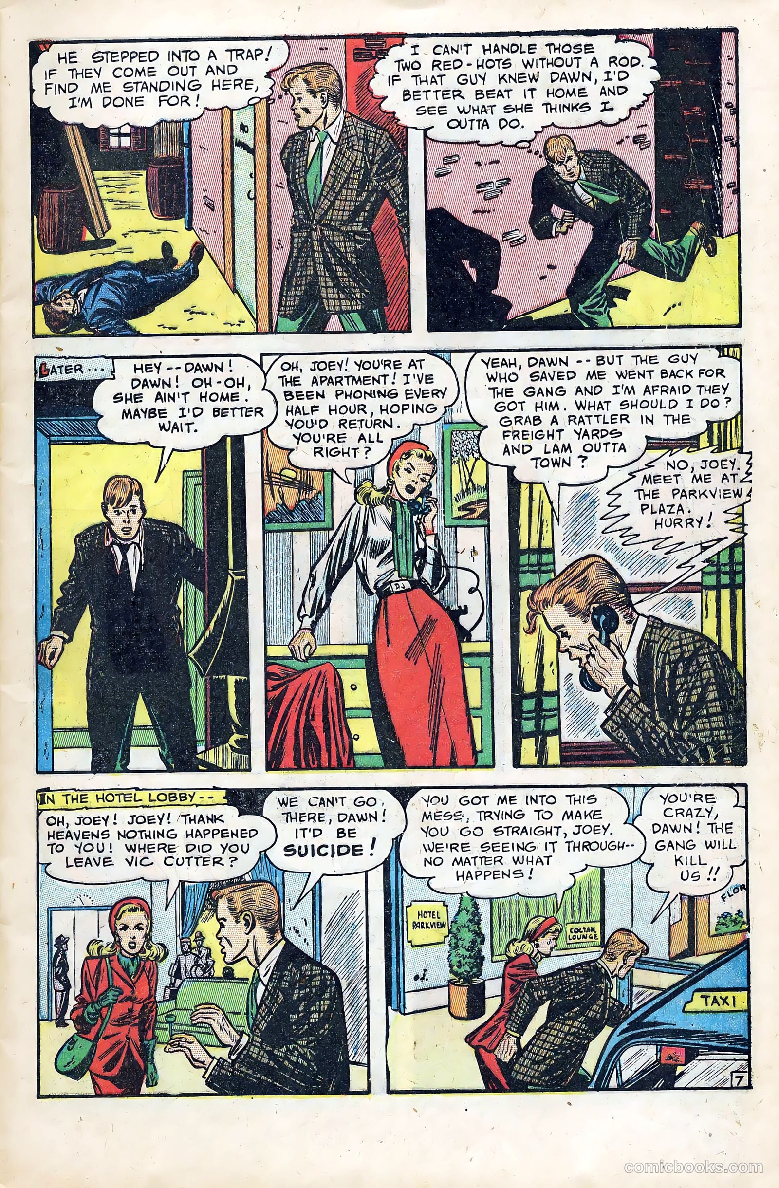 Crown Comics #13 (1948) — page 9 of 52