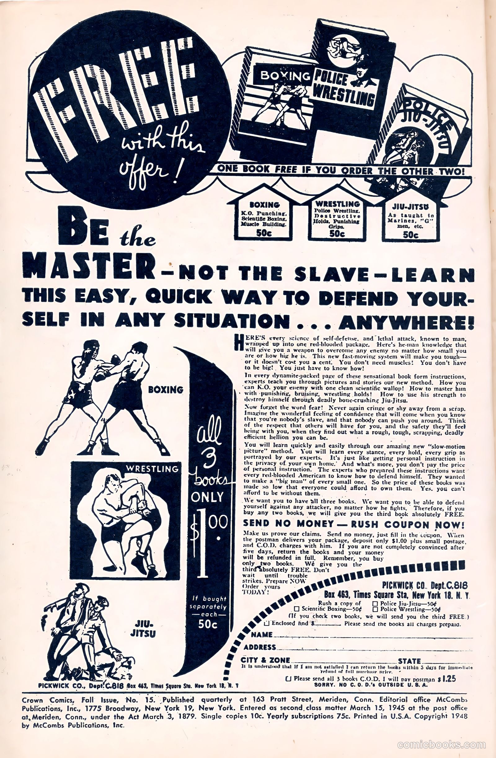 Crown Comics #15 (1948) — page 2 of 52