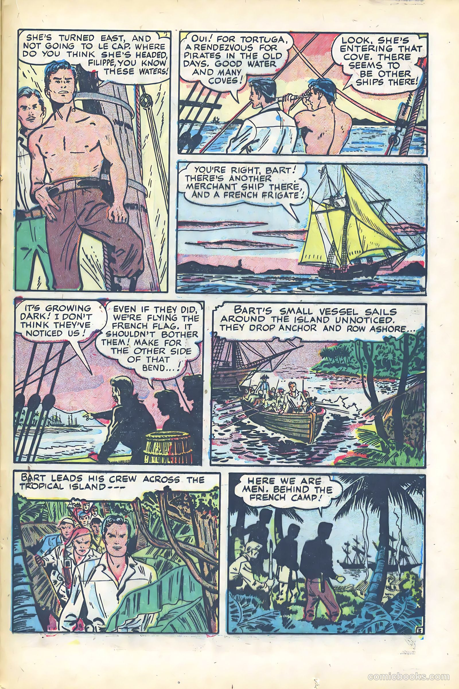 Crown Comics #16 (1949) — page 35 of 52