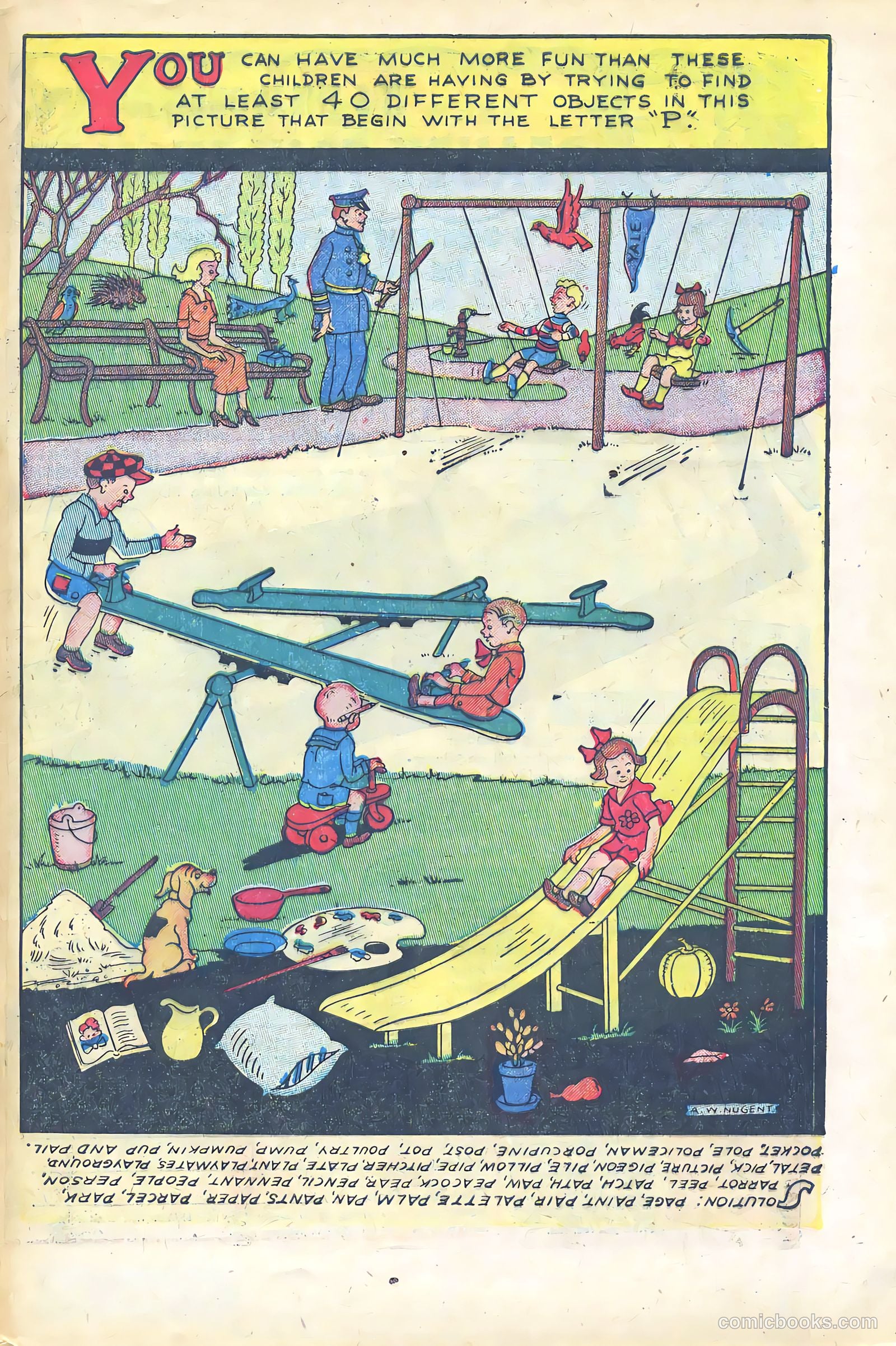 Crown Comics #16 (1949) — page 49 of 52