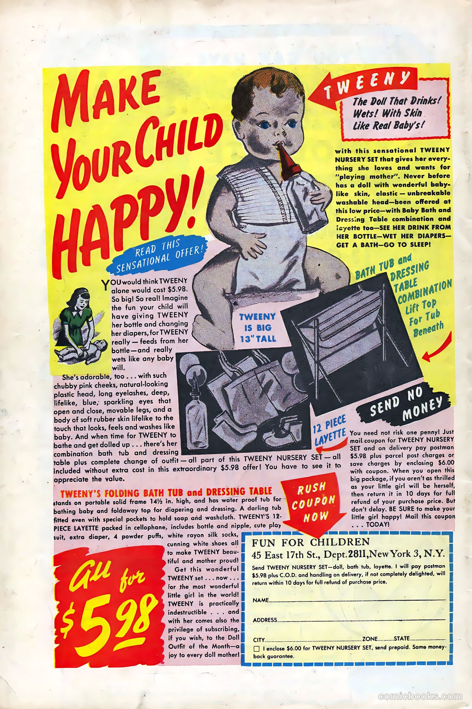 Crown Comics #16 (1949) — page 52 of 52