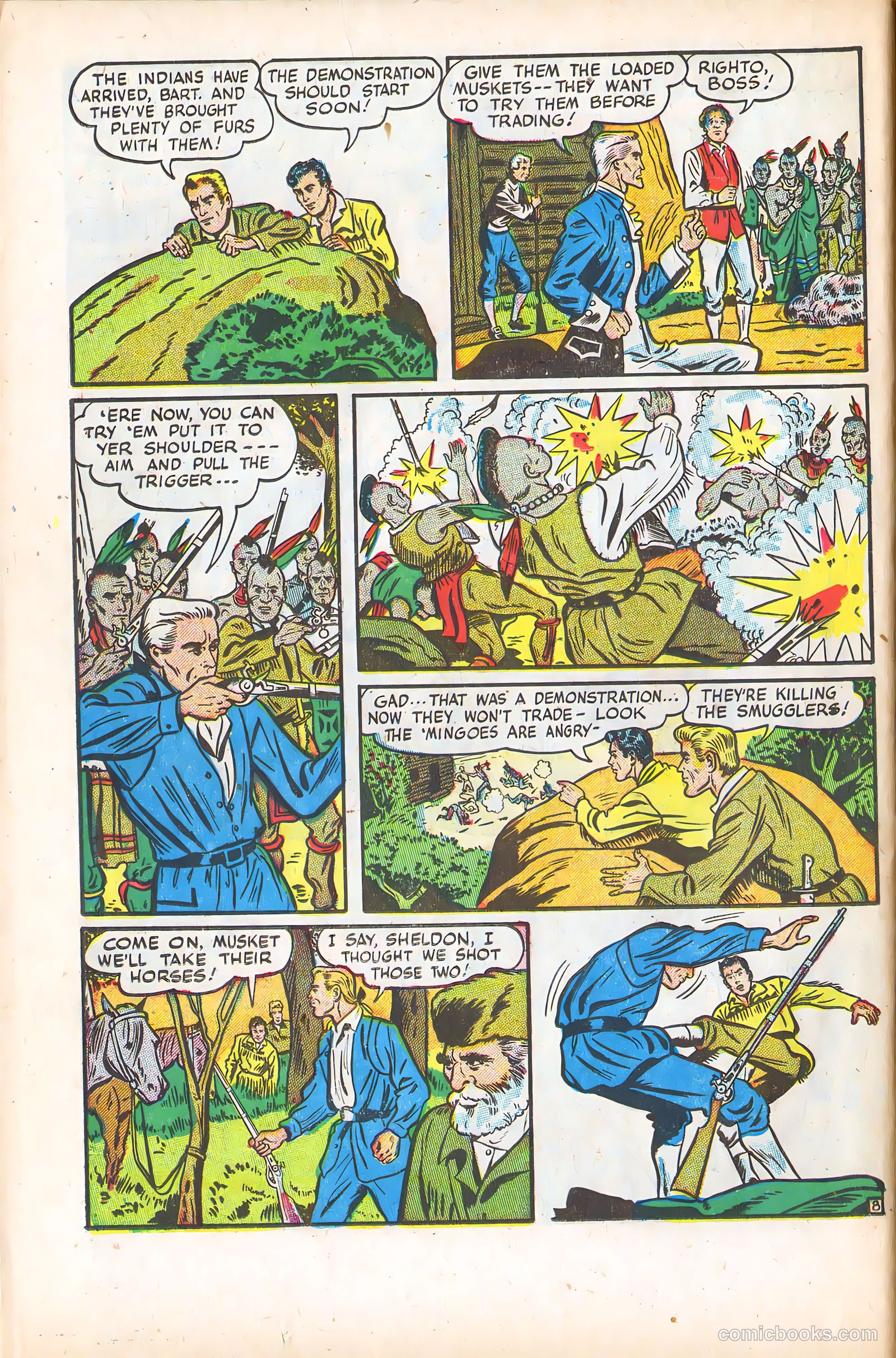Crown Comics #17 (1949) — page 36 of 52
