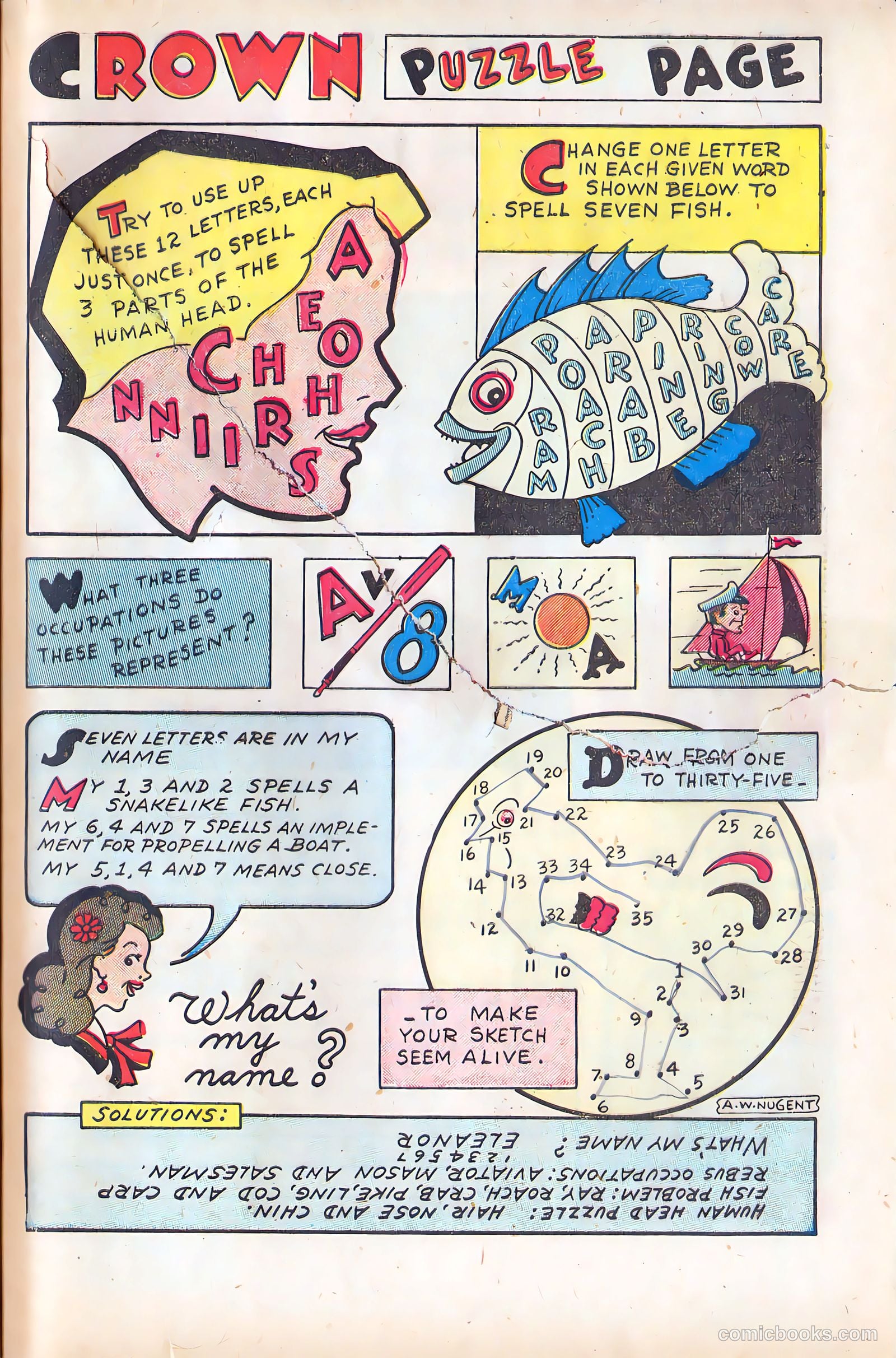 Crown Comics #17 (1949) — page 49 of 52