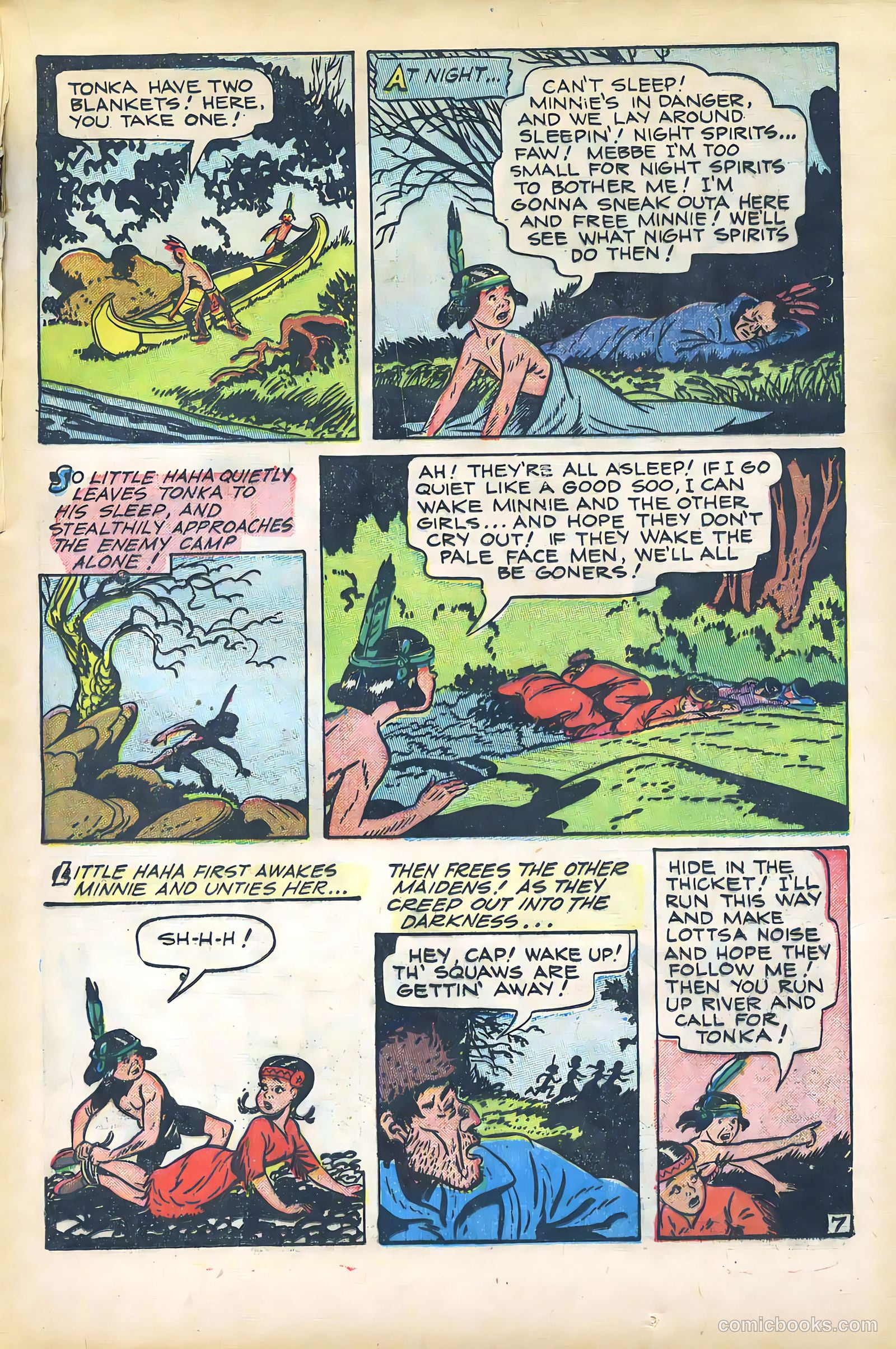 Crown Comics #18 (1949) — page 35 of 52