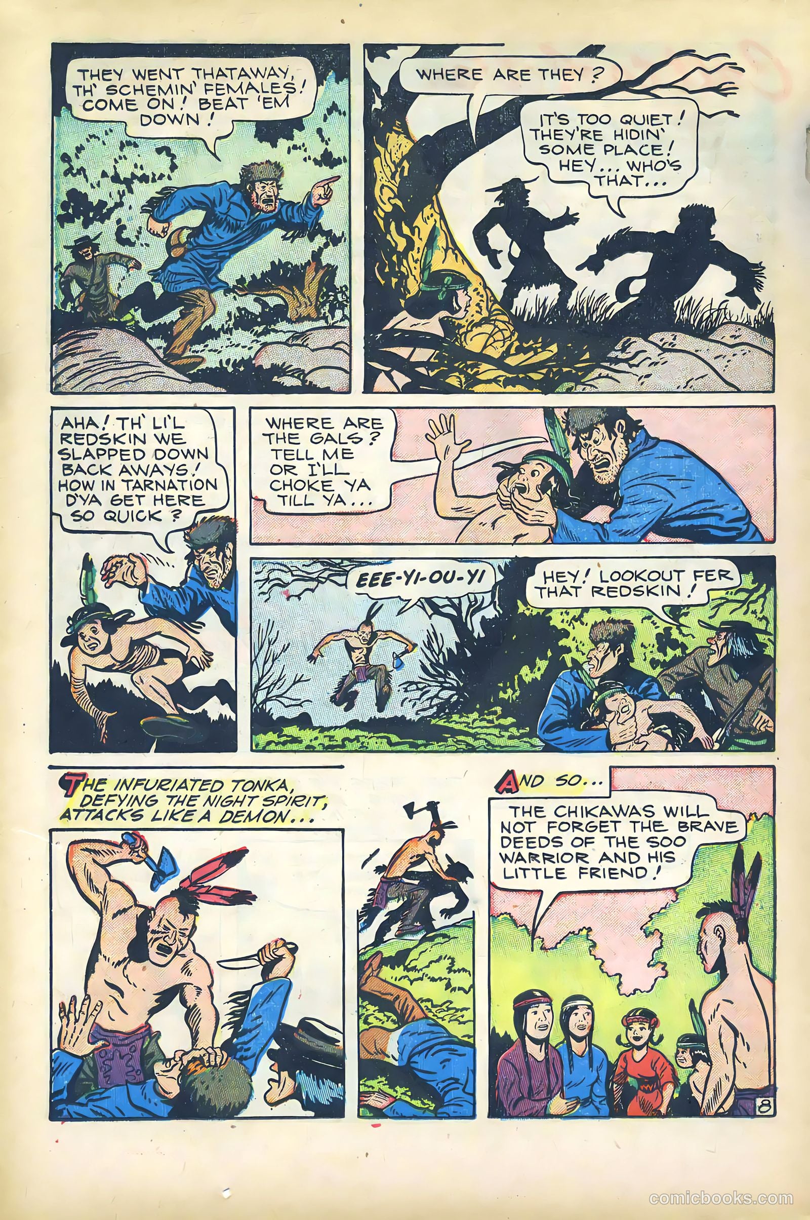 Crown Comics #18 (1949) — page 36 of 52