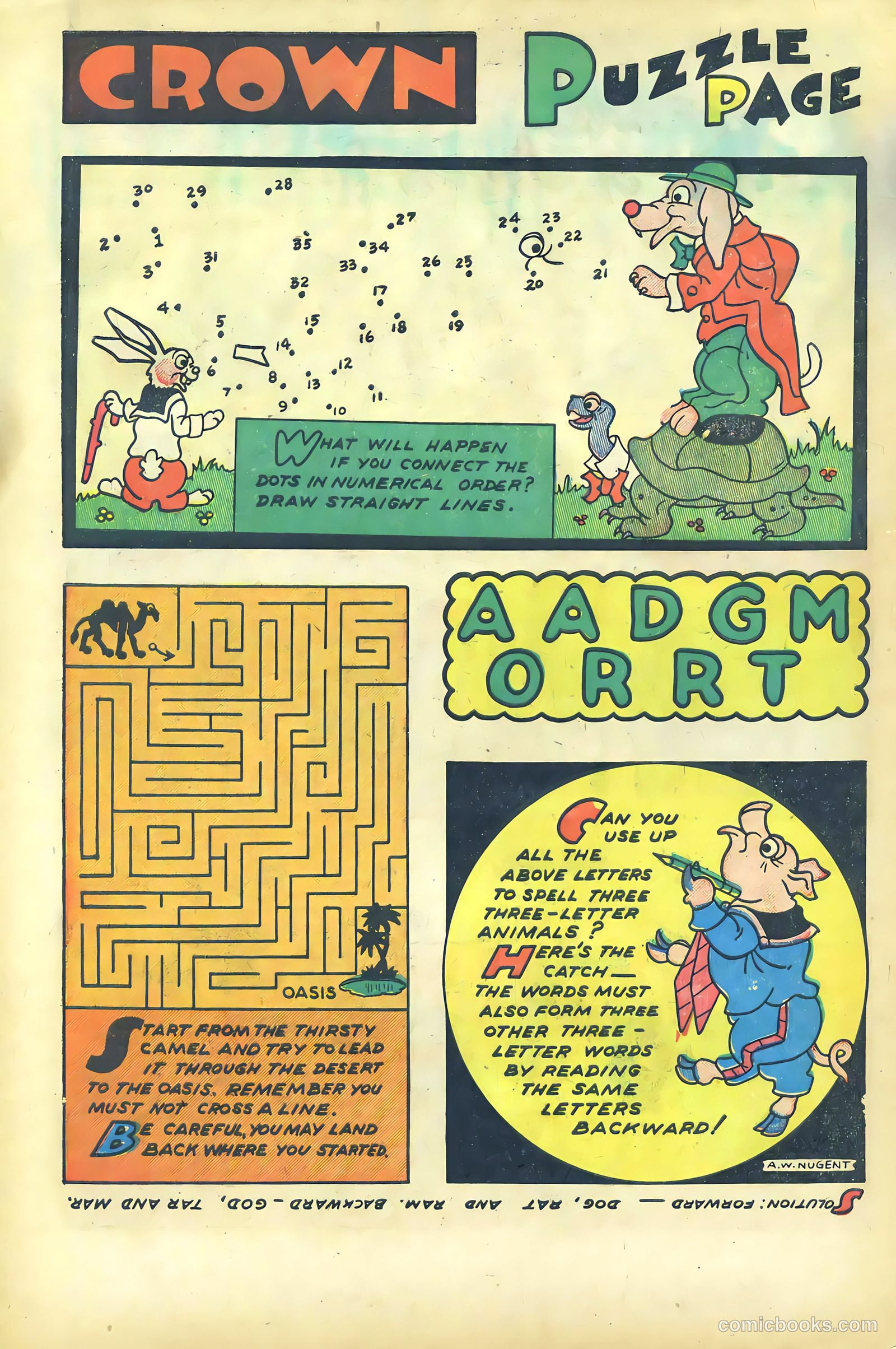 Crown Comics #18 (1949) — page 48 of 52