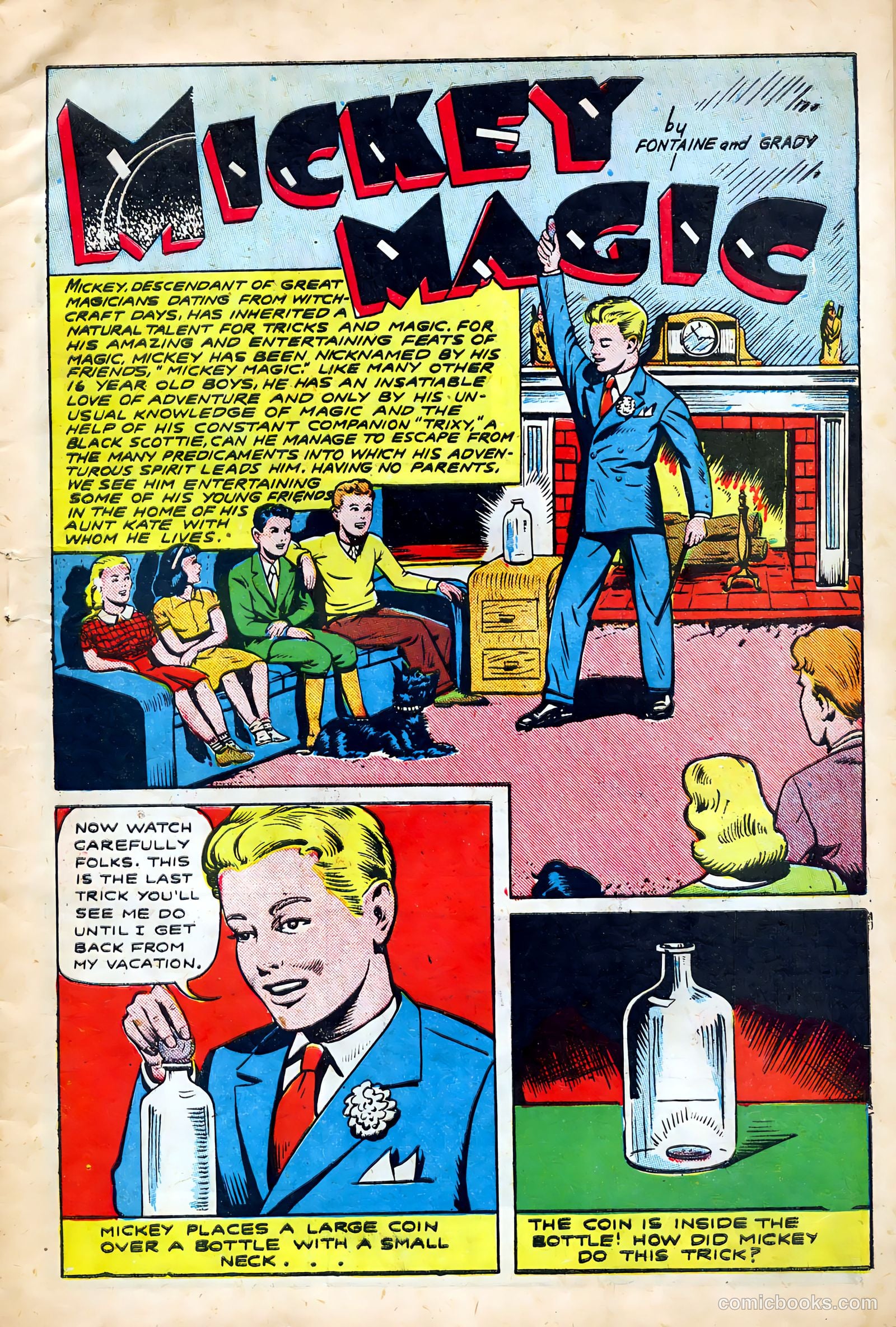 Crown Comics #2 (1945) — page 3 of 36