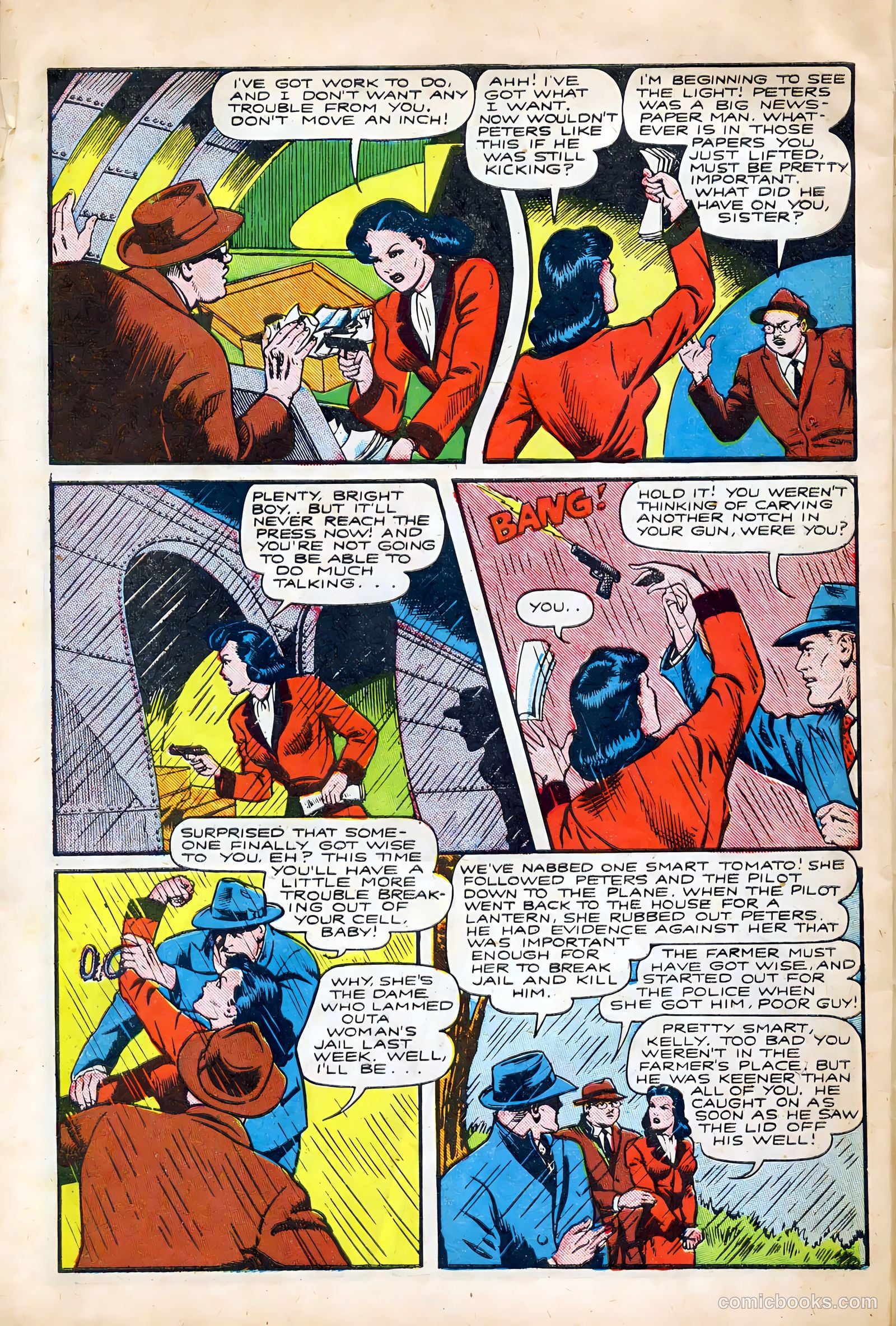 Crown Comics #2 (1945) — page 34 of 36
