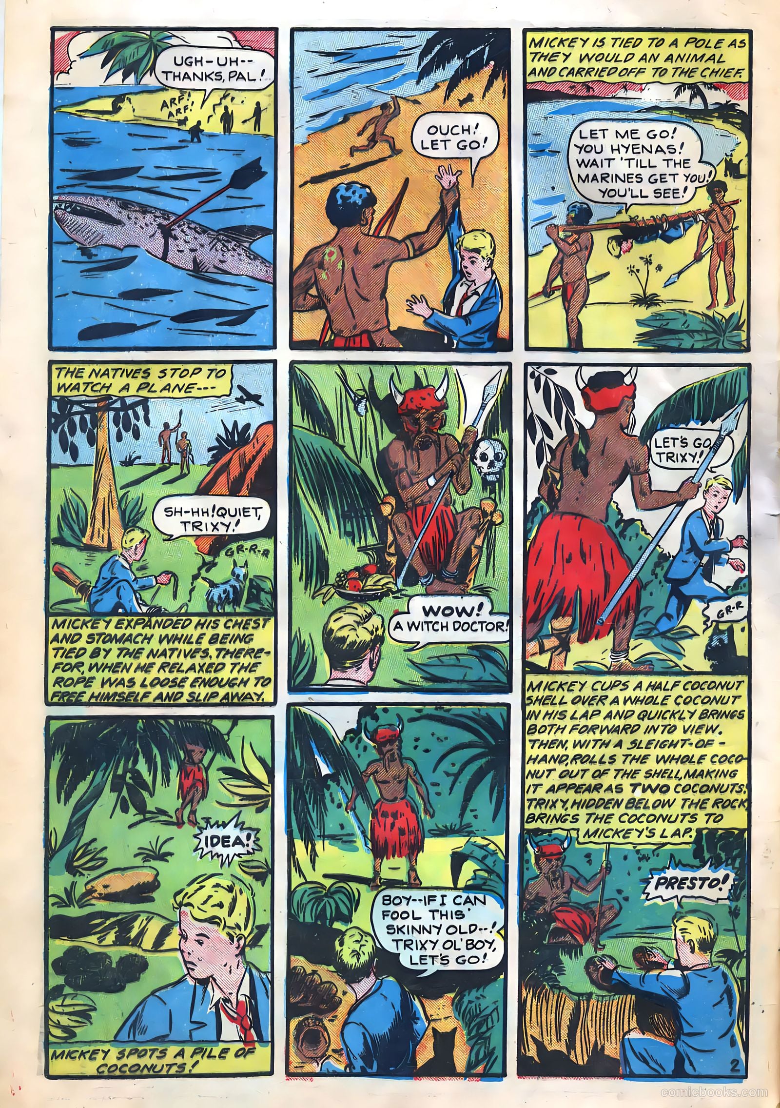 Crown Comics #3 (1945) — page 4 of 36