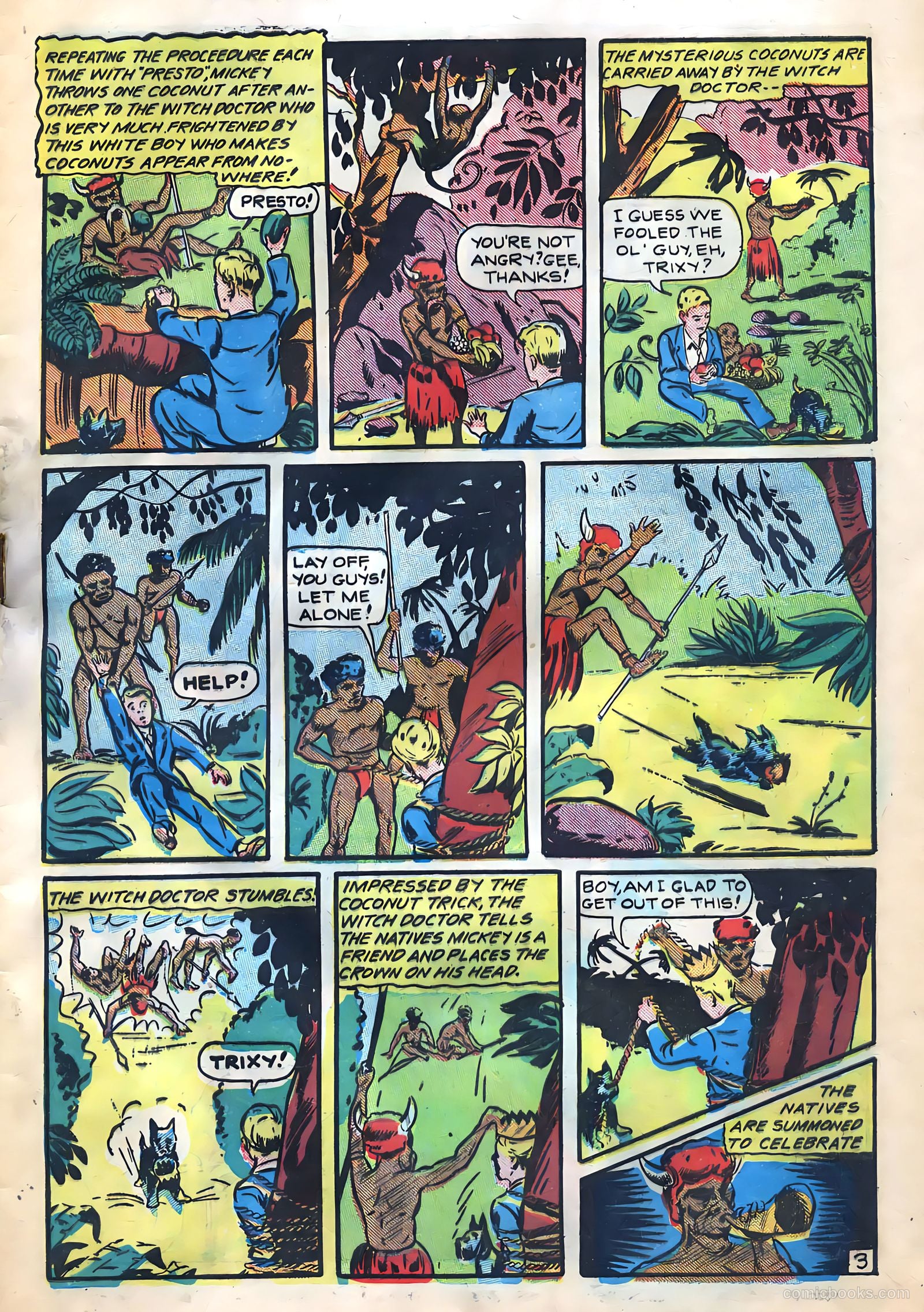 Crown Comics #3 (1945) — page 5 of 36