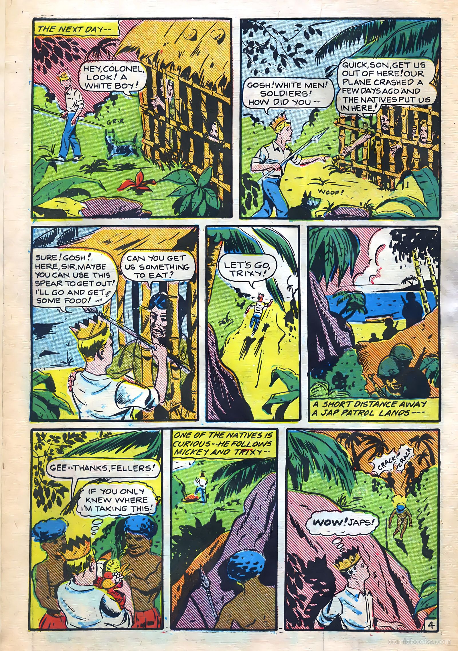 Crown Comics #3 (1945) — page 6 of 36
