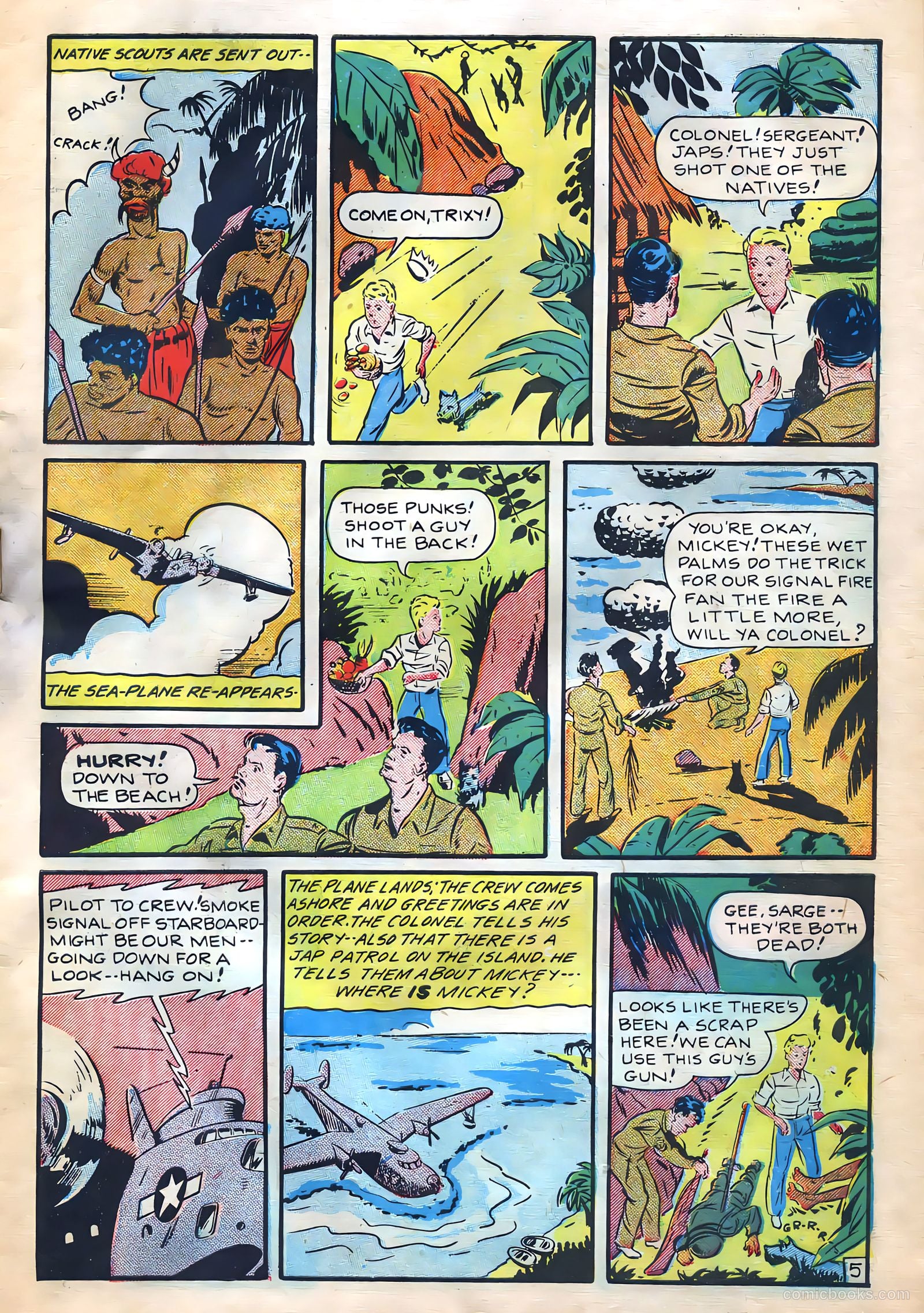 Crown Comics #3 (1945) — page 7 of 36