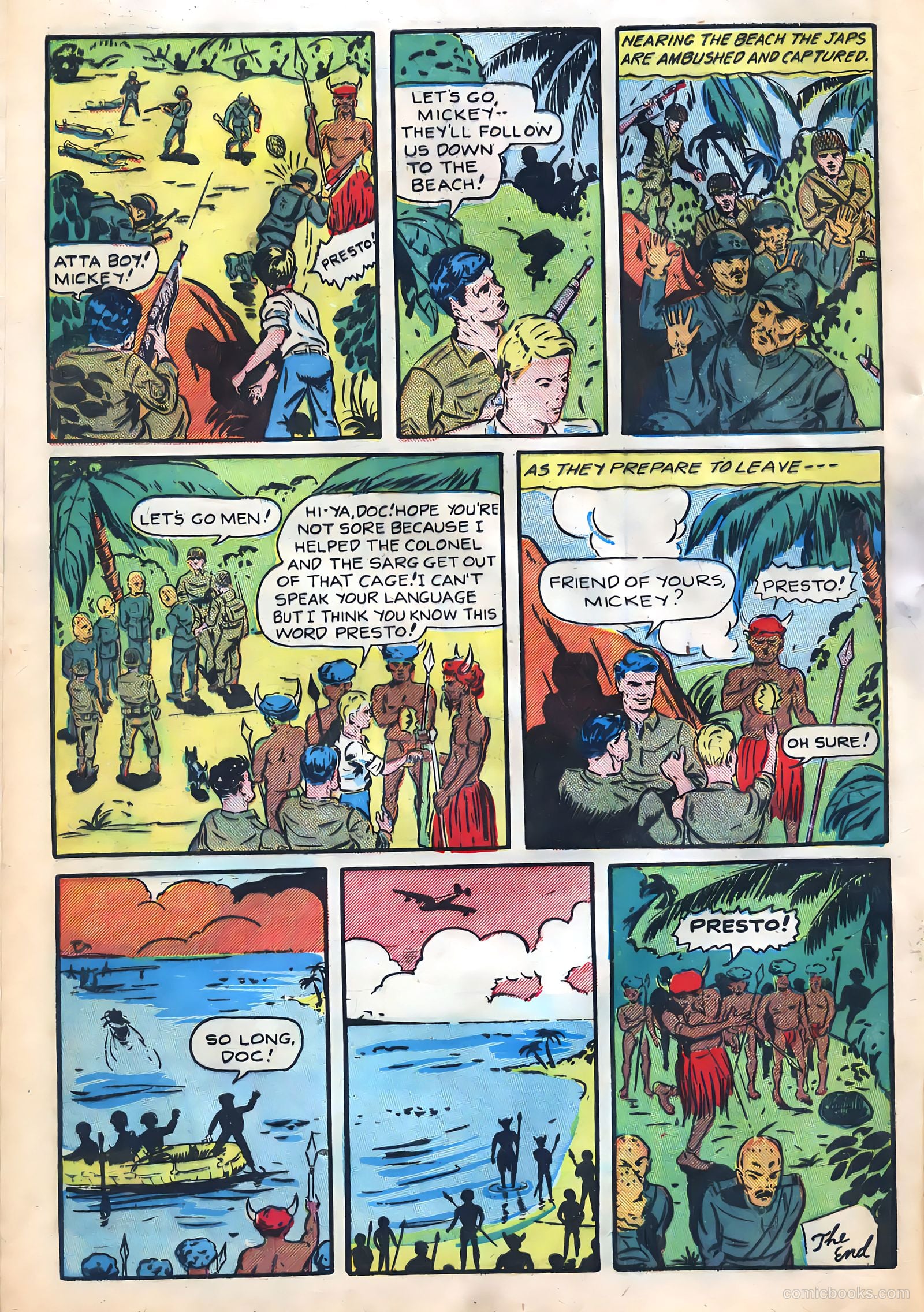 Crown Comics #3 (1945) — page 8 of 36