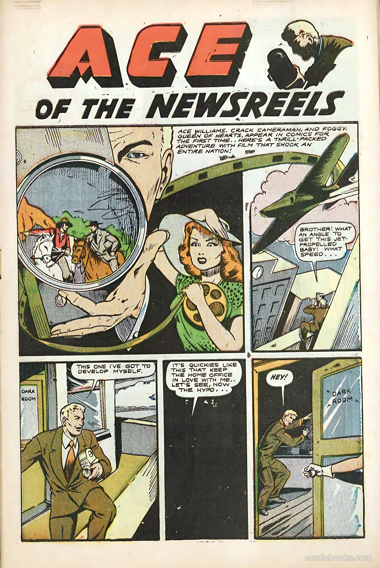 Crown Comics #4 (1945) — page 3 of 36