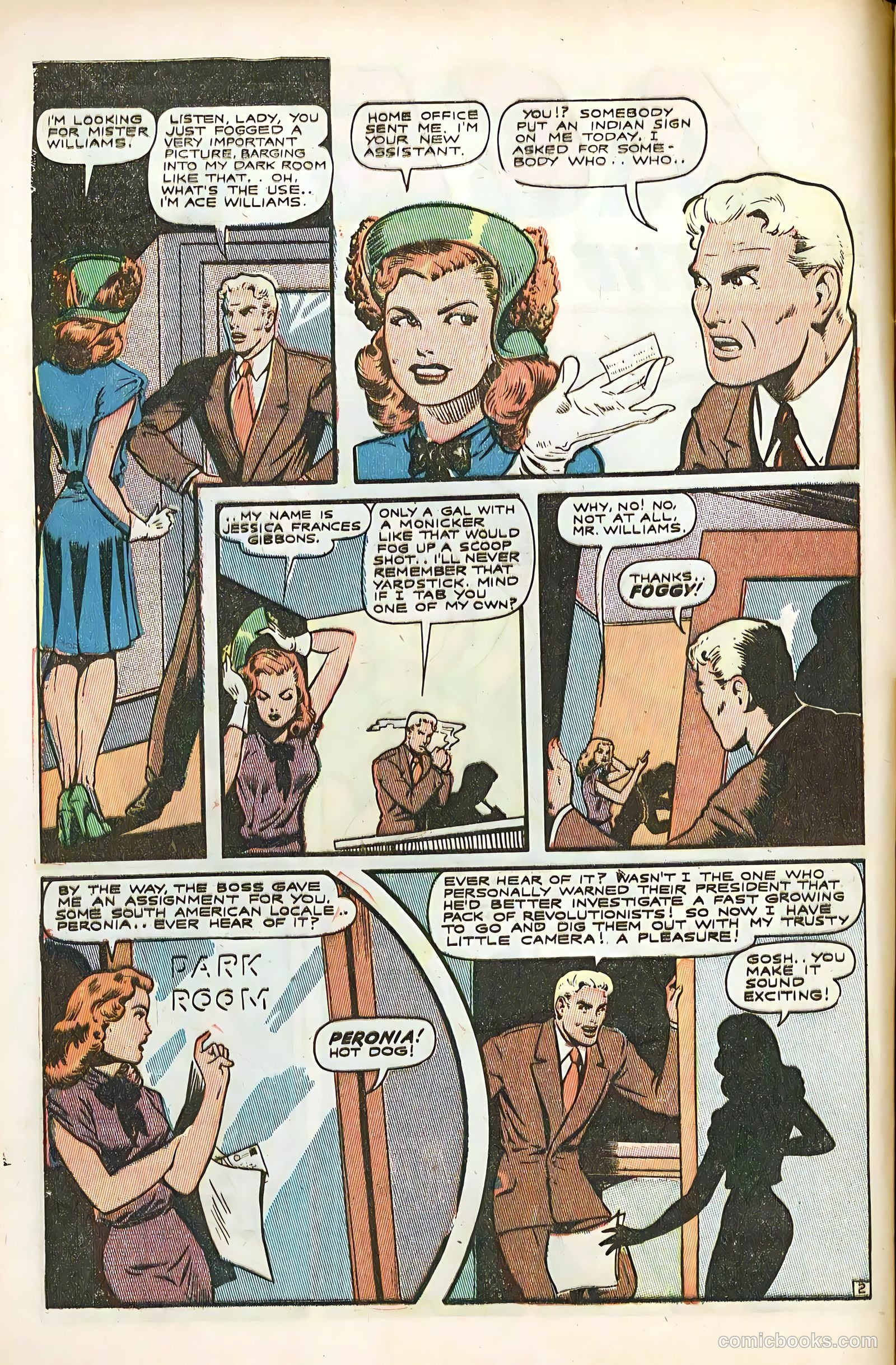 Crown Comics #4 (1945) — page 4 of 36