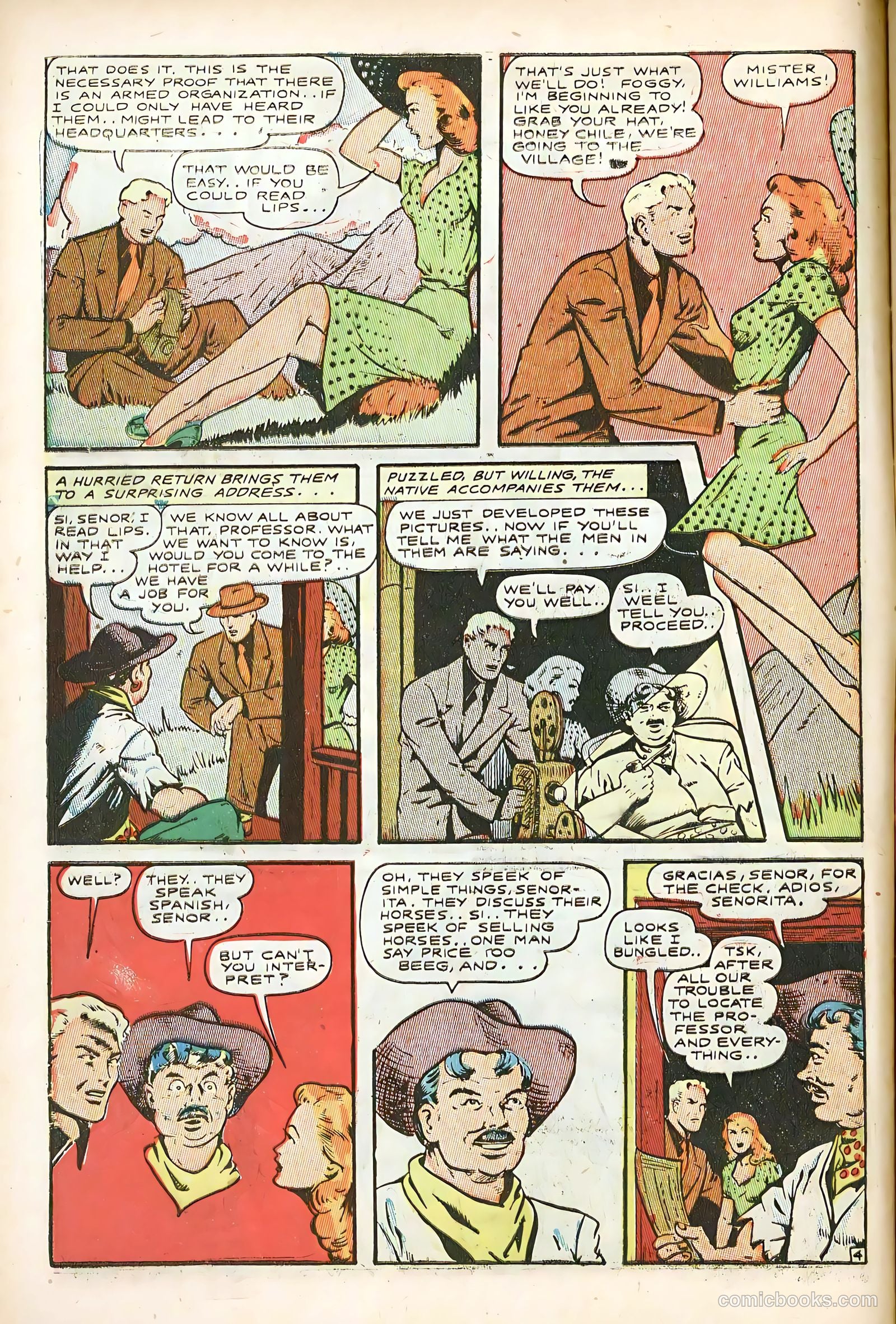 Crown Comics #4 (1945) — page 6 of 36