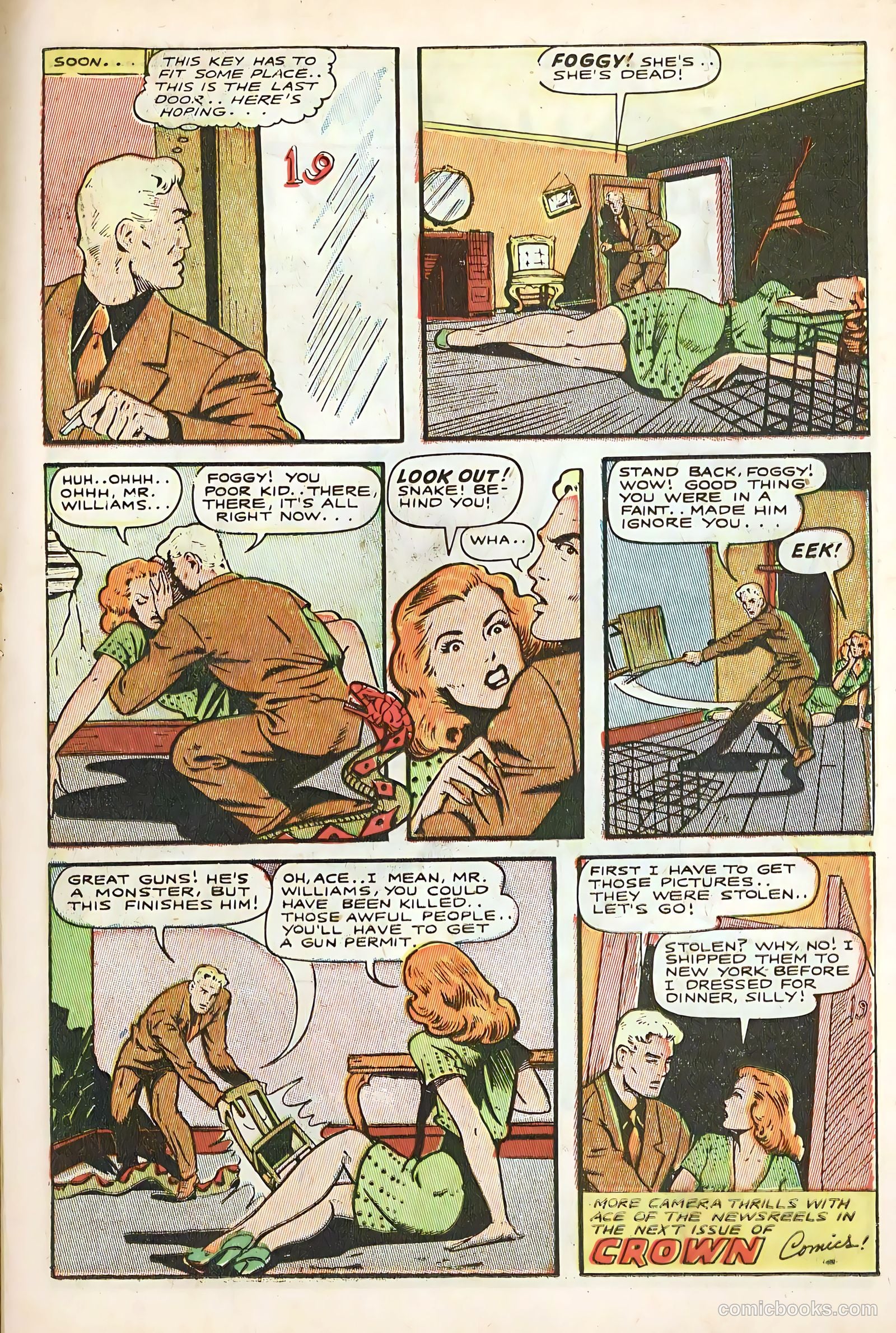 Crown Comics #4 (1945) — page 11 of 36