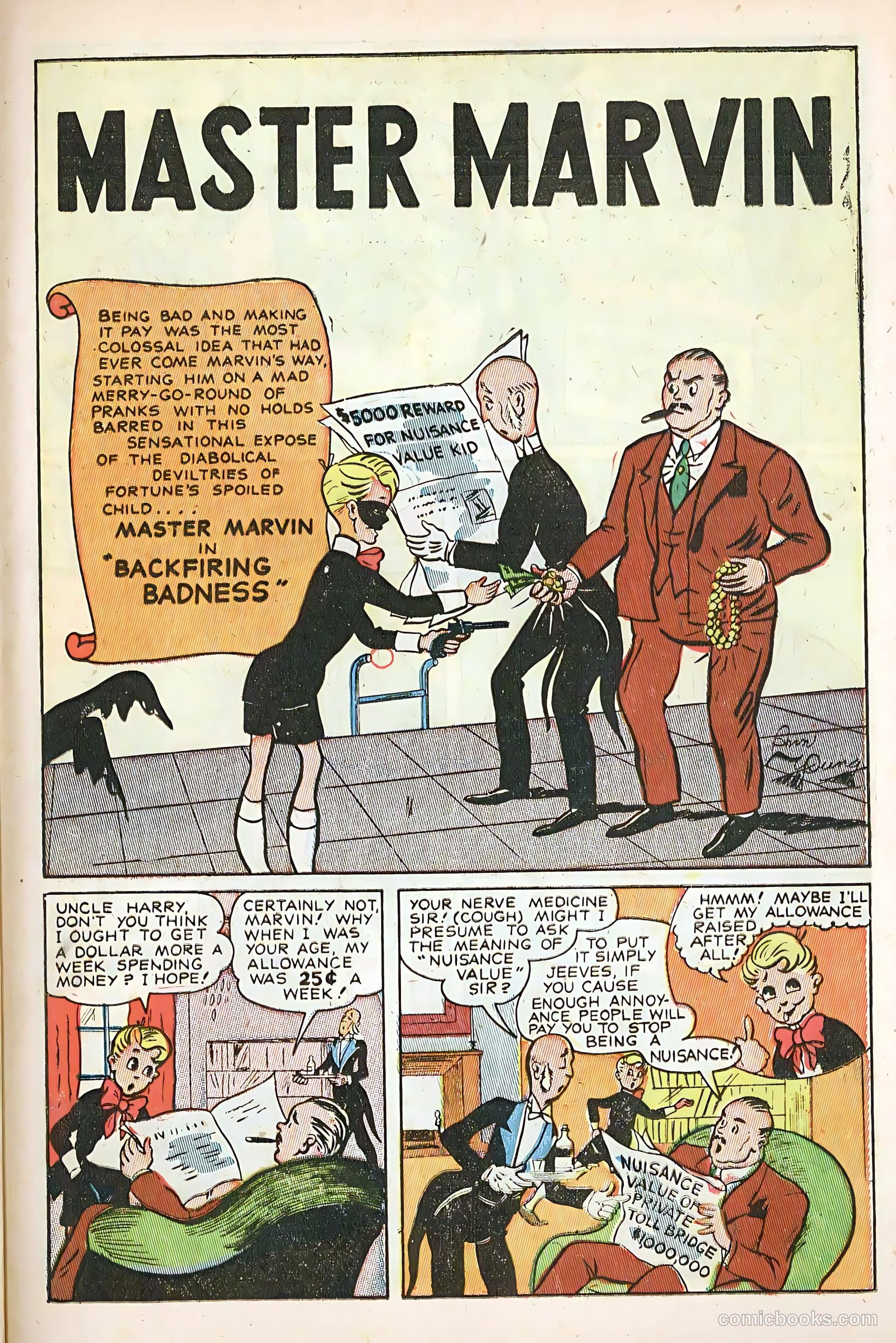 Crown Comics #4 (1945) — page 23 of 36