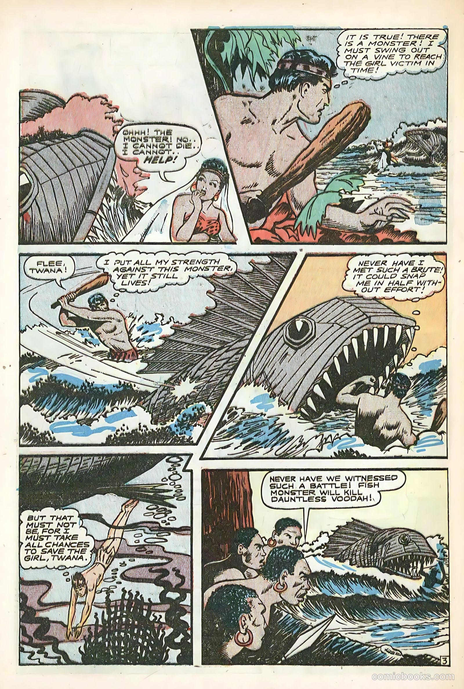 Crown Comics #4 (1945) — page 32 of 36