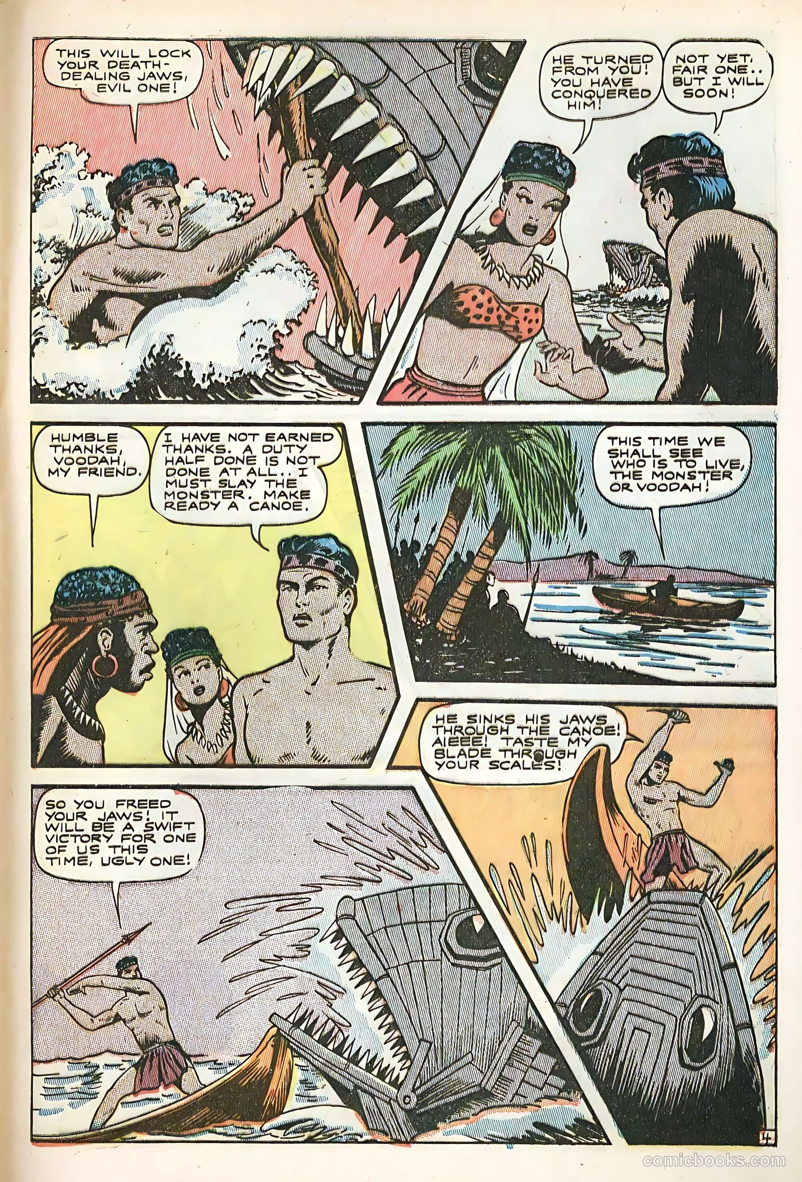 Crown Comics #4 (1945) — page 33 of 36