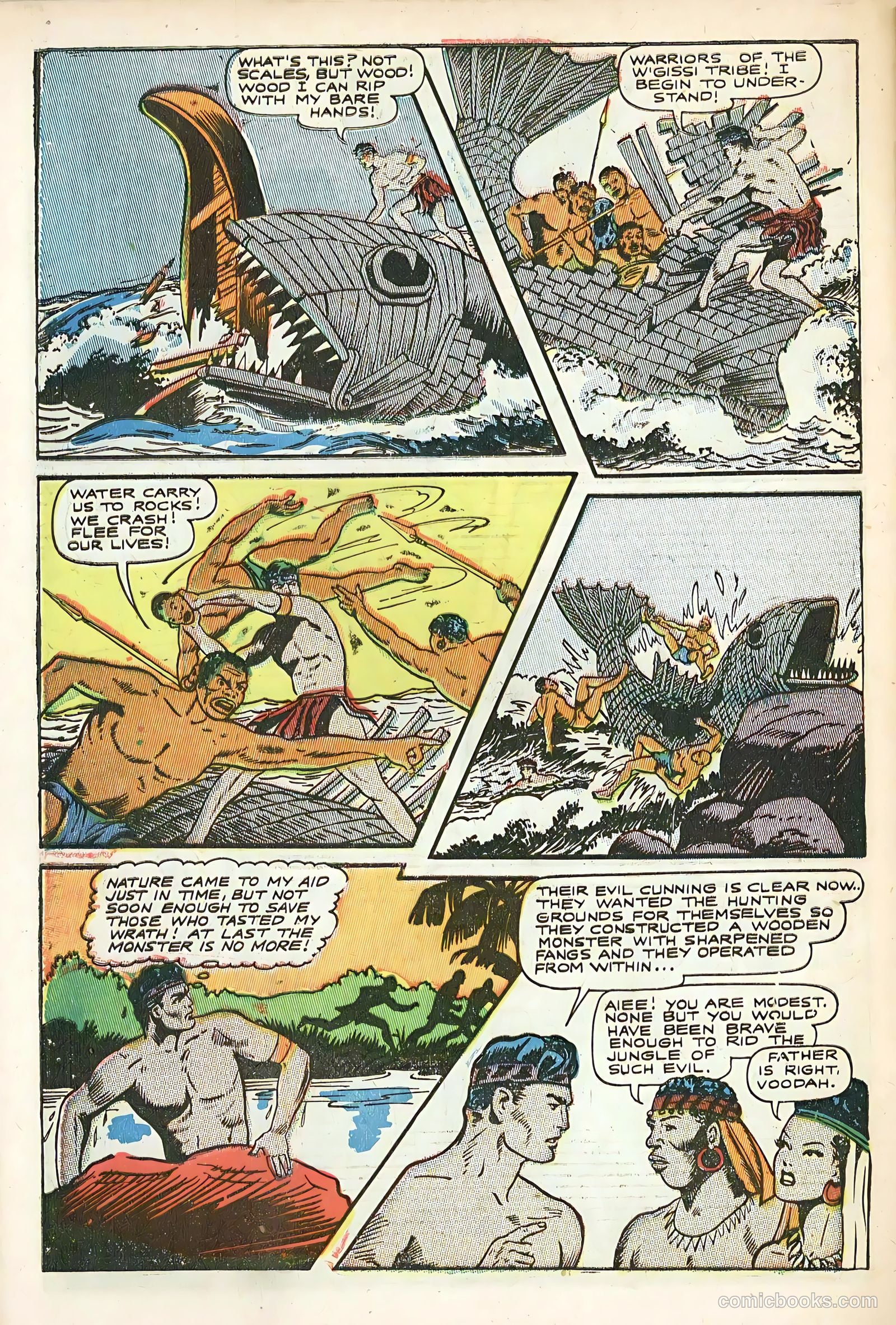 Crown Comics #4 (1945) — page 34 of 36