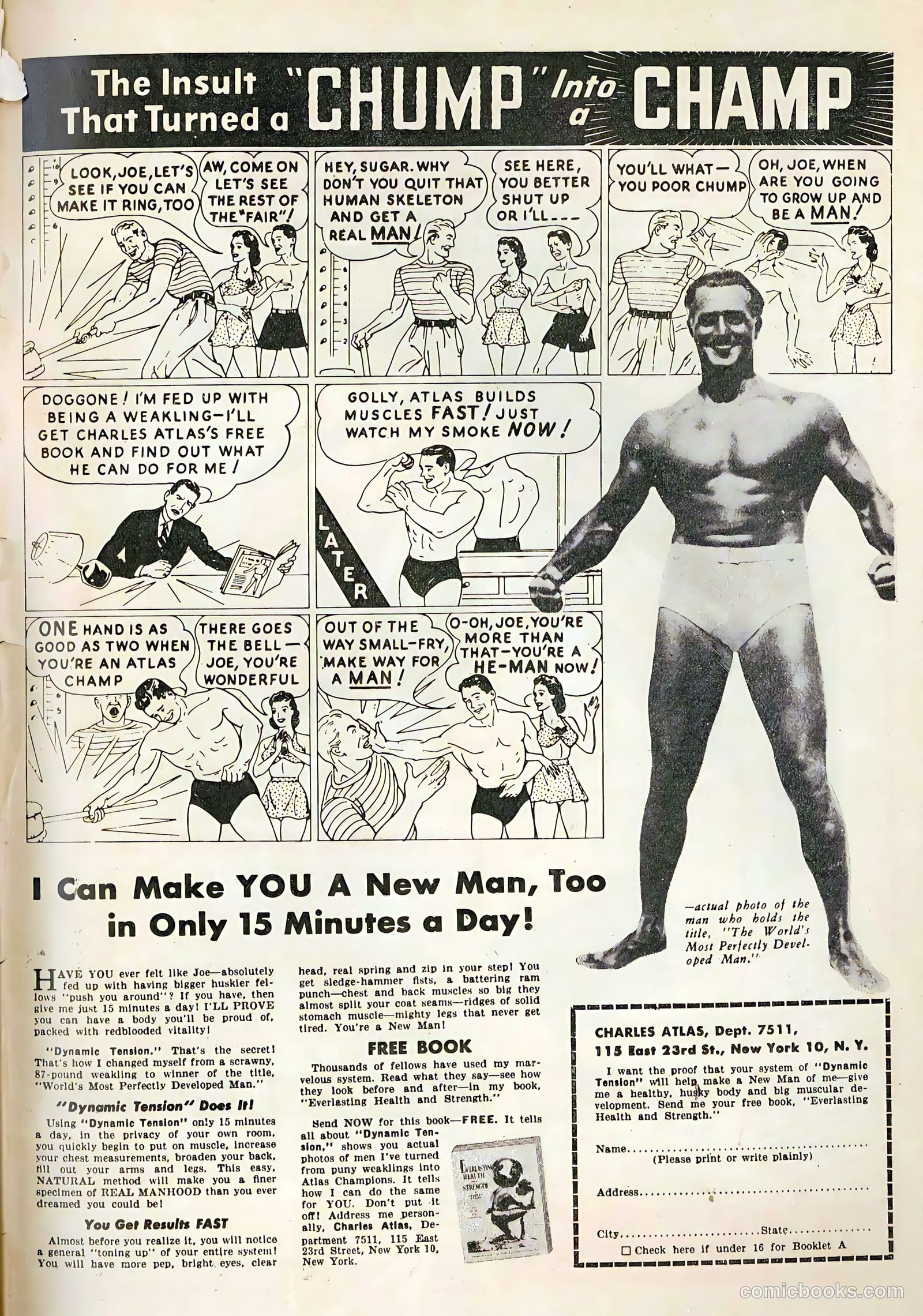 Crown Comics #4 (1945) — page 35 of 36