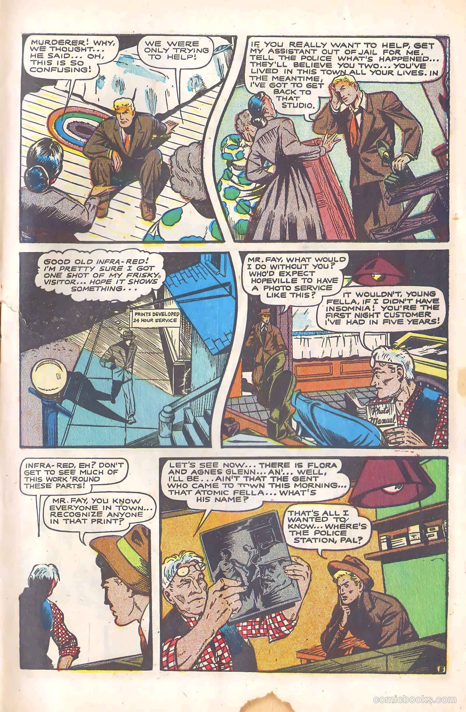Crown Comics #5 (1945) — page 7 of 44