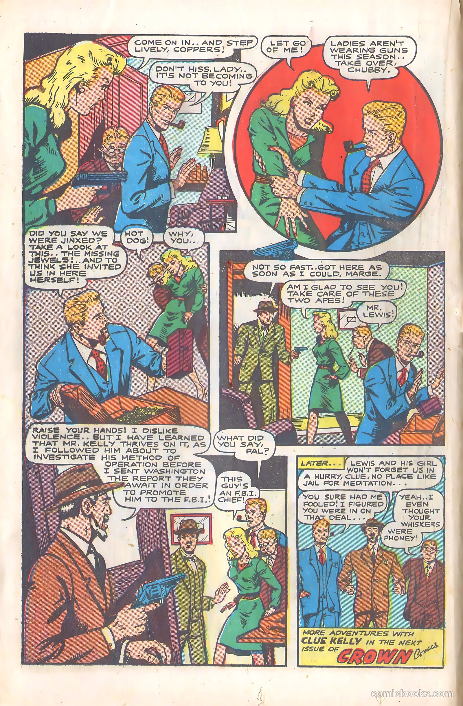 Crown Comics #5 (1945) — page 22 of 44