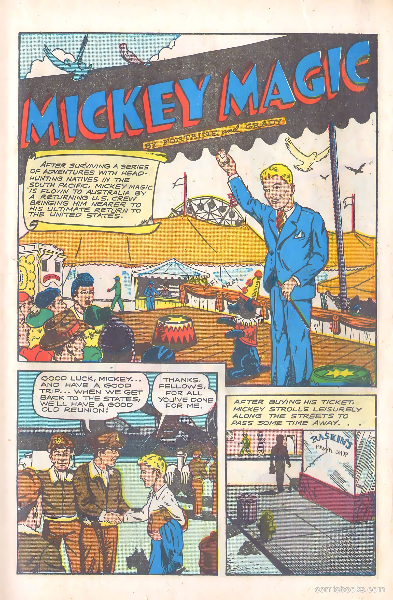 Crown Comics #5 (1945) — page 23 of 44