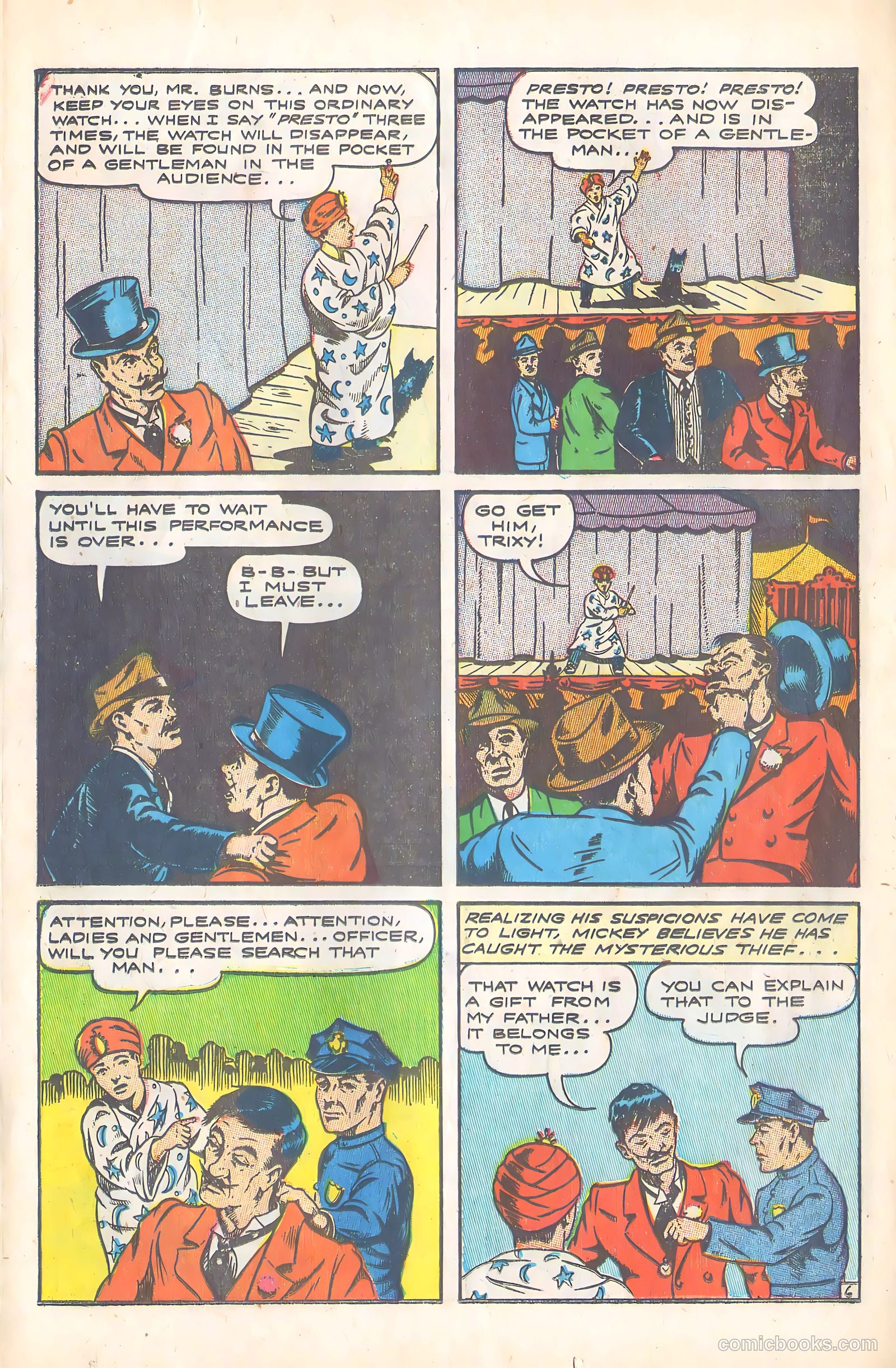 Crown Comics #5 (1945) — page 28 of 44