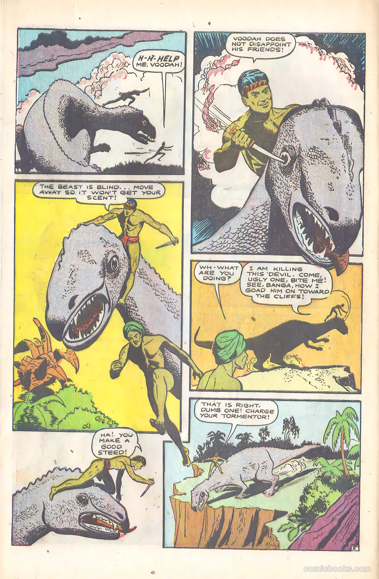 Crown Comics #5 (1945) — page 34 of 44