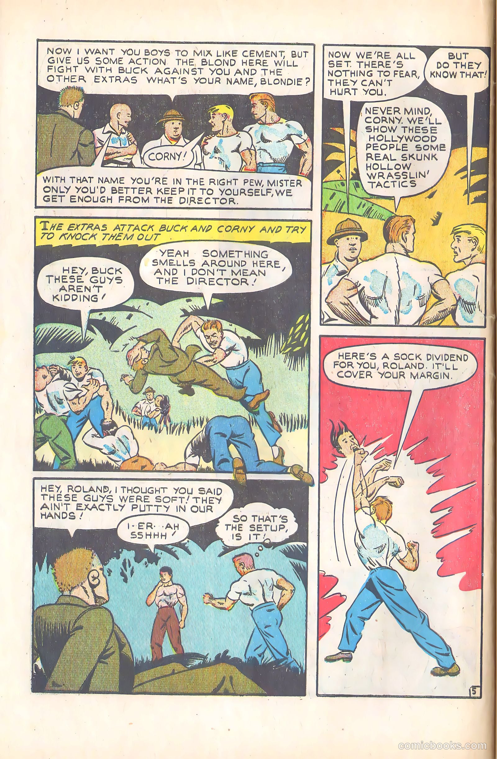 Crown Comics #5 (1945) — page 40 of 44