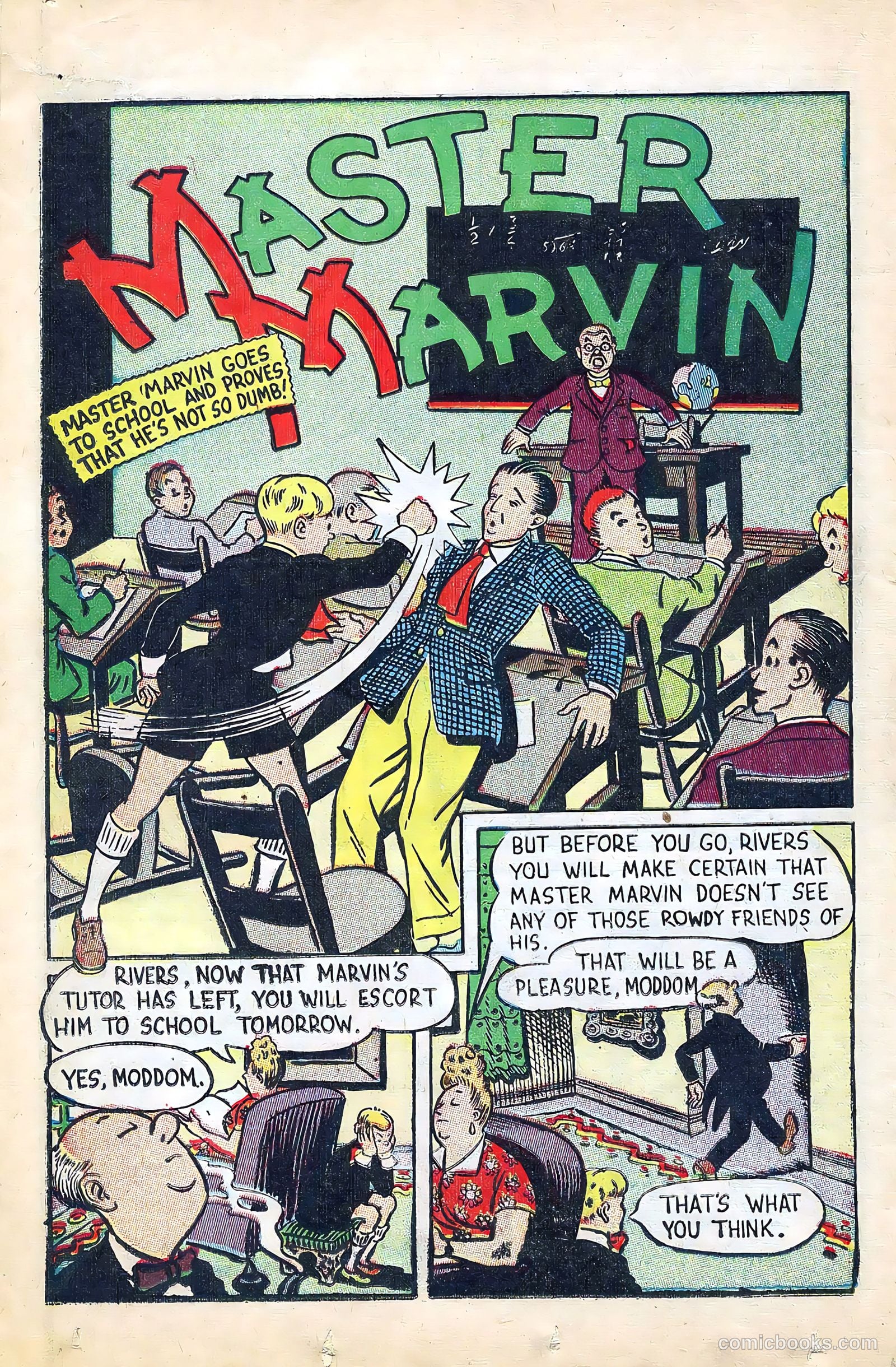 Crown Comics #6 (1945) — page 36 of 52