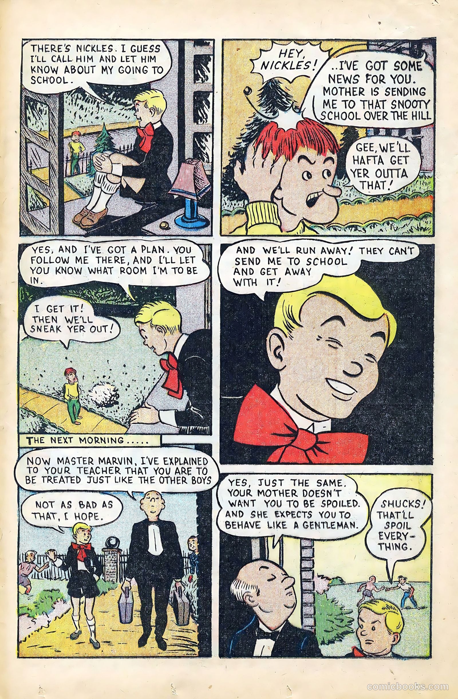 Crown Comics #6 (1945) — page 37 of 52