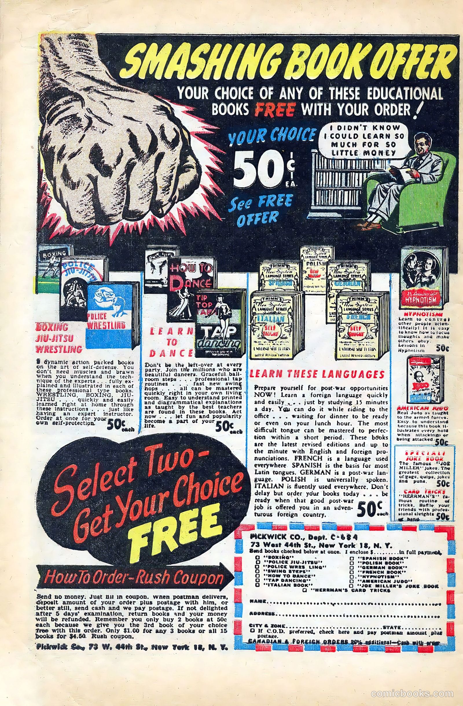 Crown Comics #6 (1945) — page 50 of 52