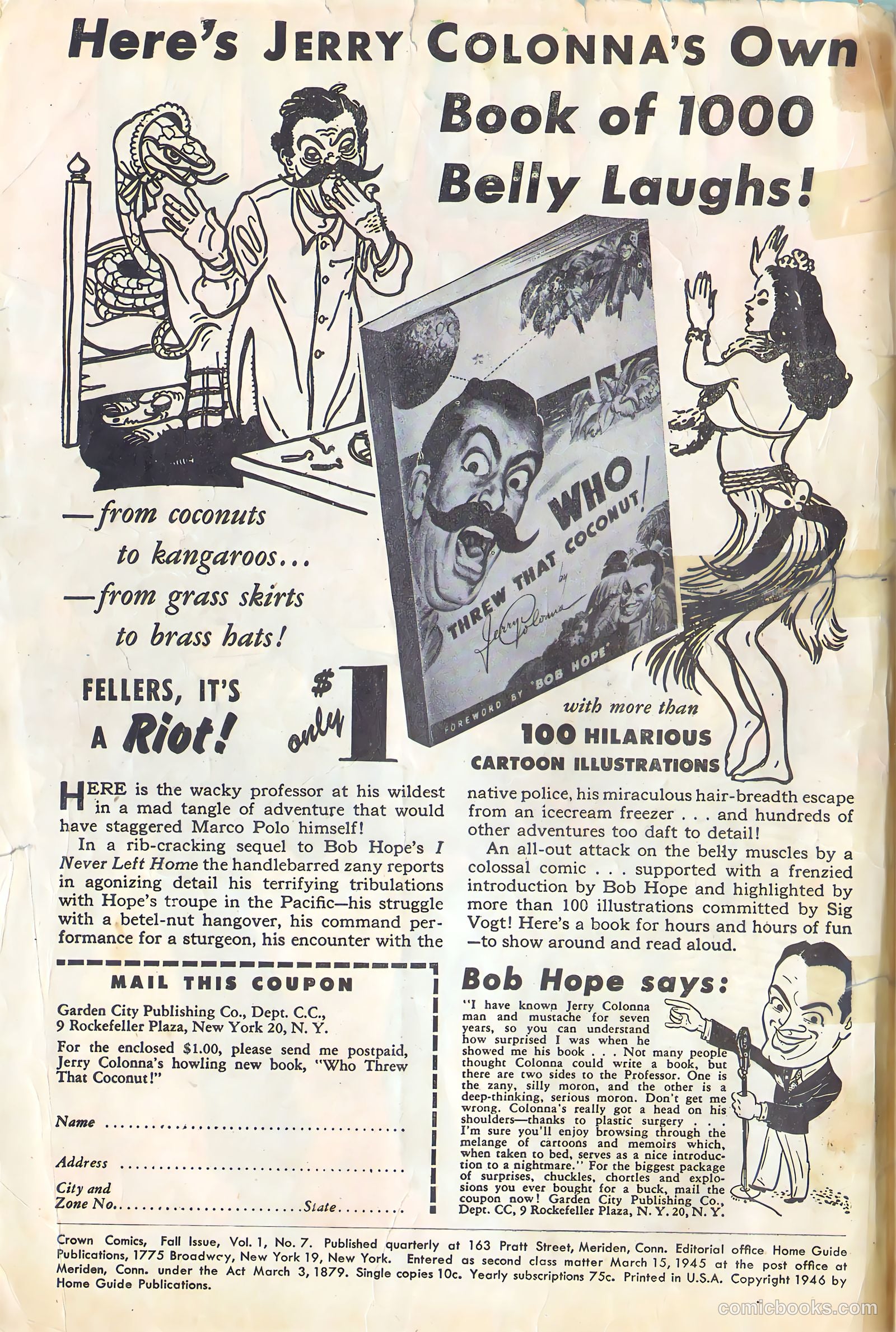 Crown Comics #7 (1945) — page 2 of 48