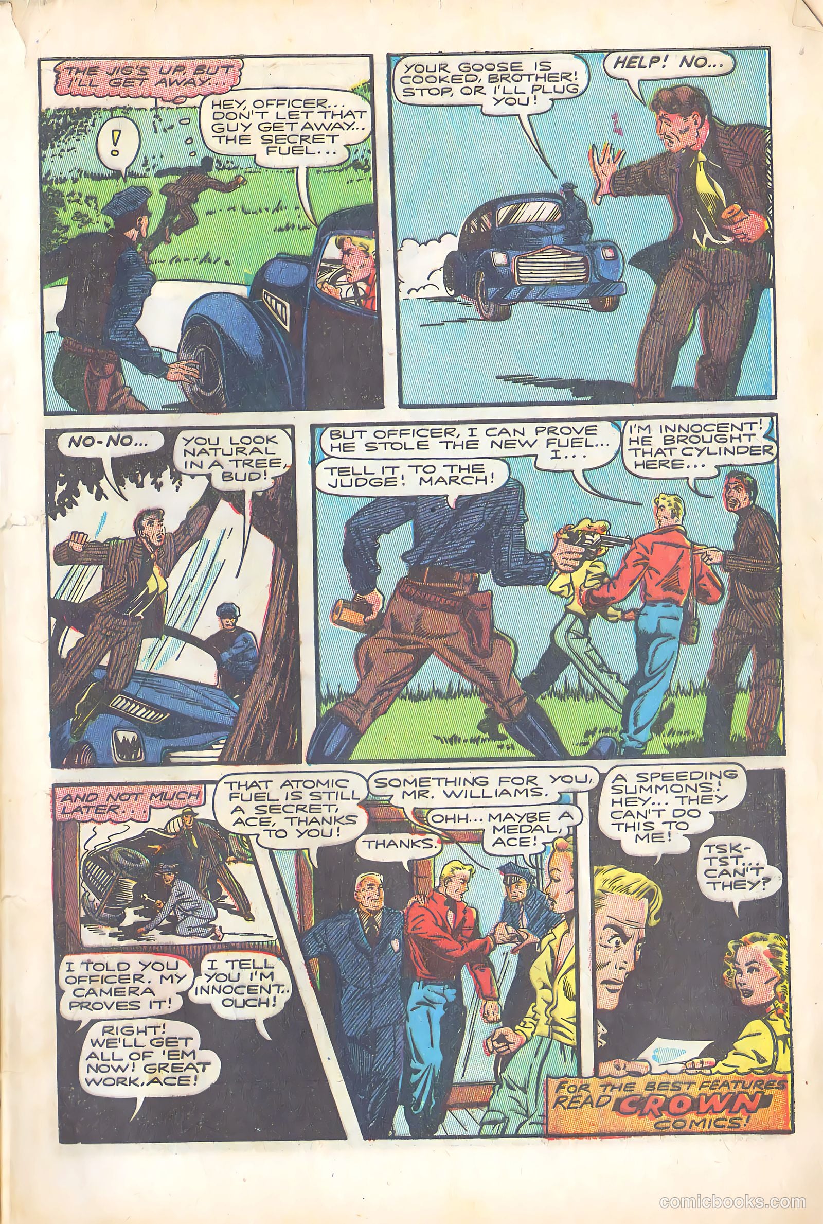 Crown Comics #7 (1945) — page 7 of 48