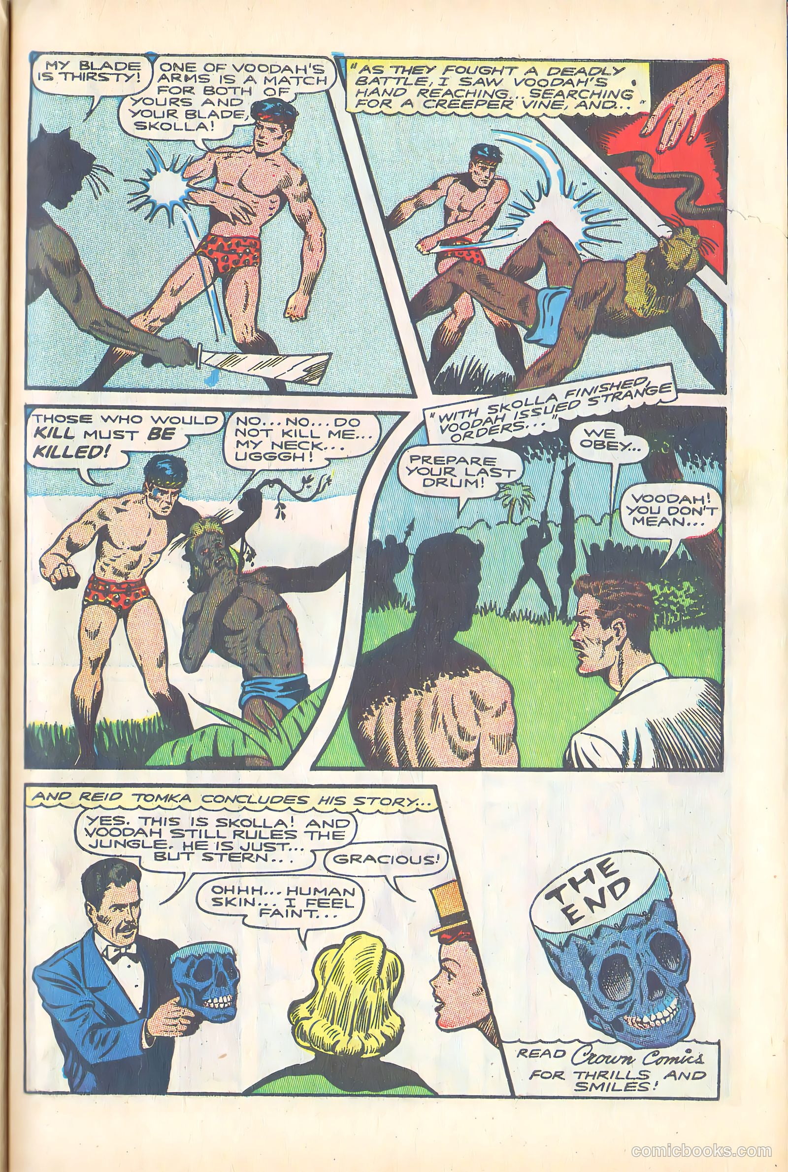 Crown Comics #7 (1945) — page 39 of 48