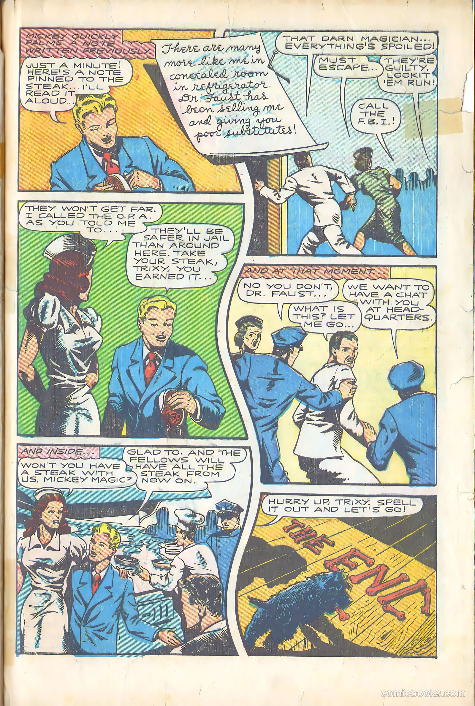 Crown Comics #7 (1945) — page 45 of 48