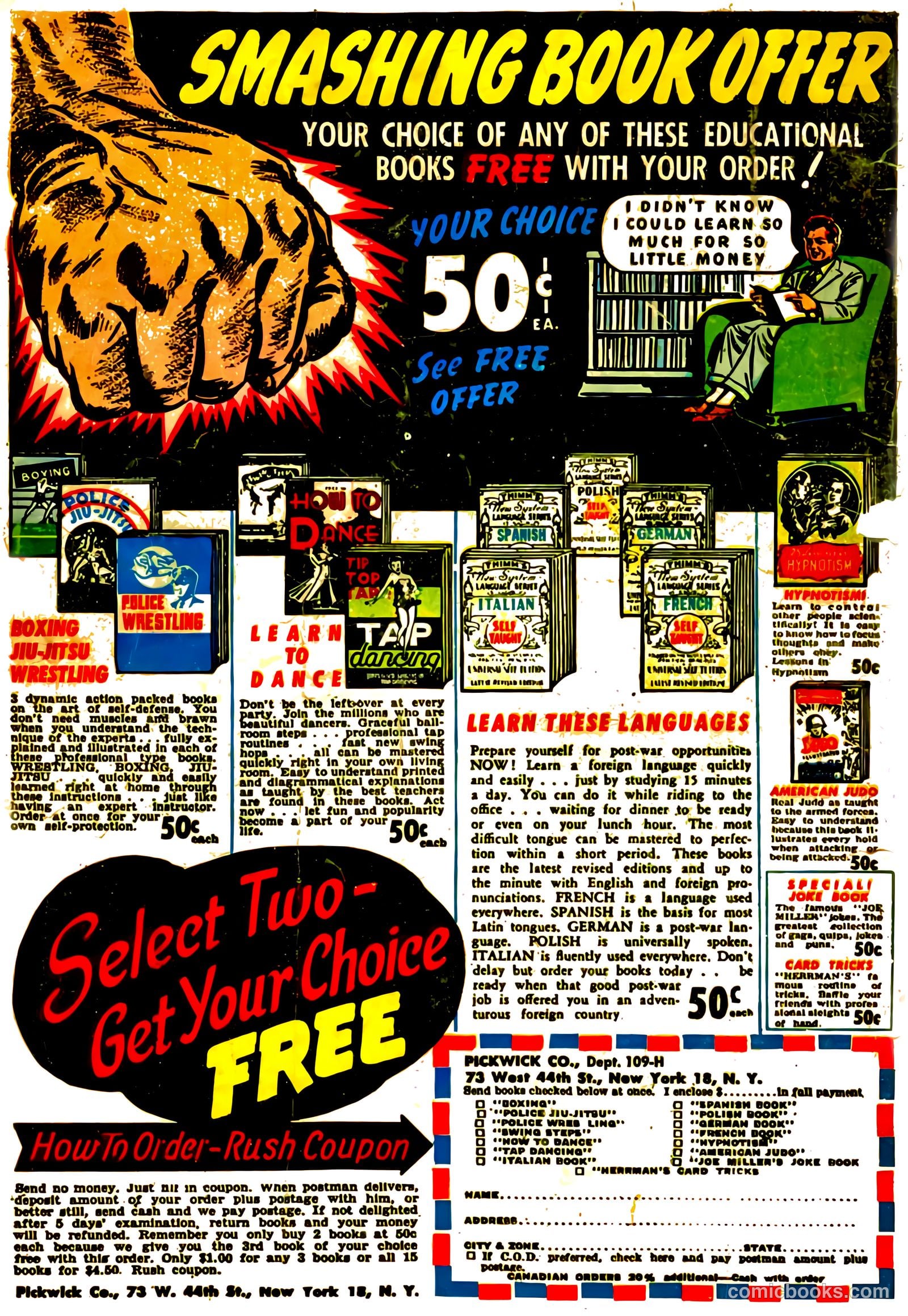 Crown Comics #8 (1947) — page 52 of 52