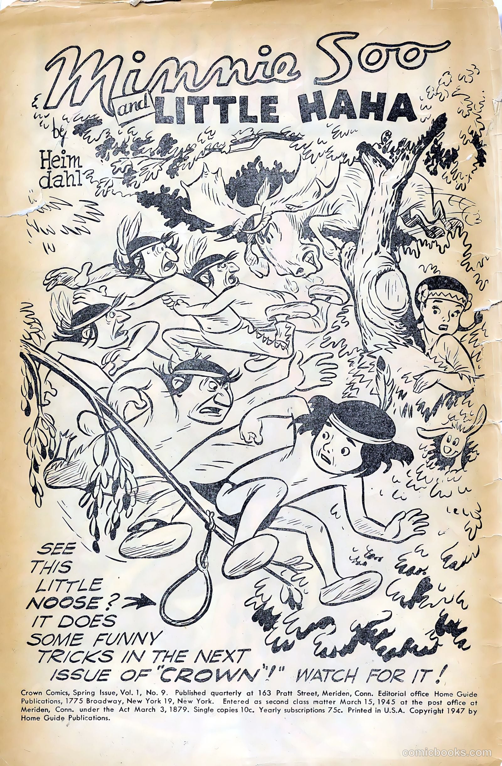 Crown Comics #9 (1947) — page 2 of 52