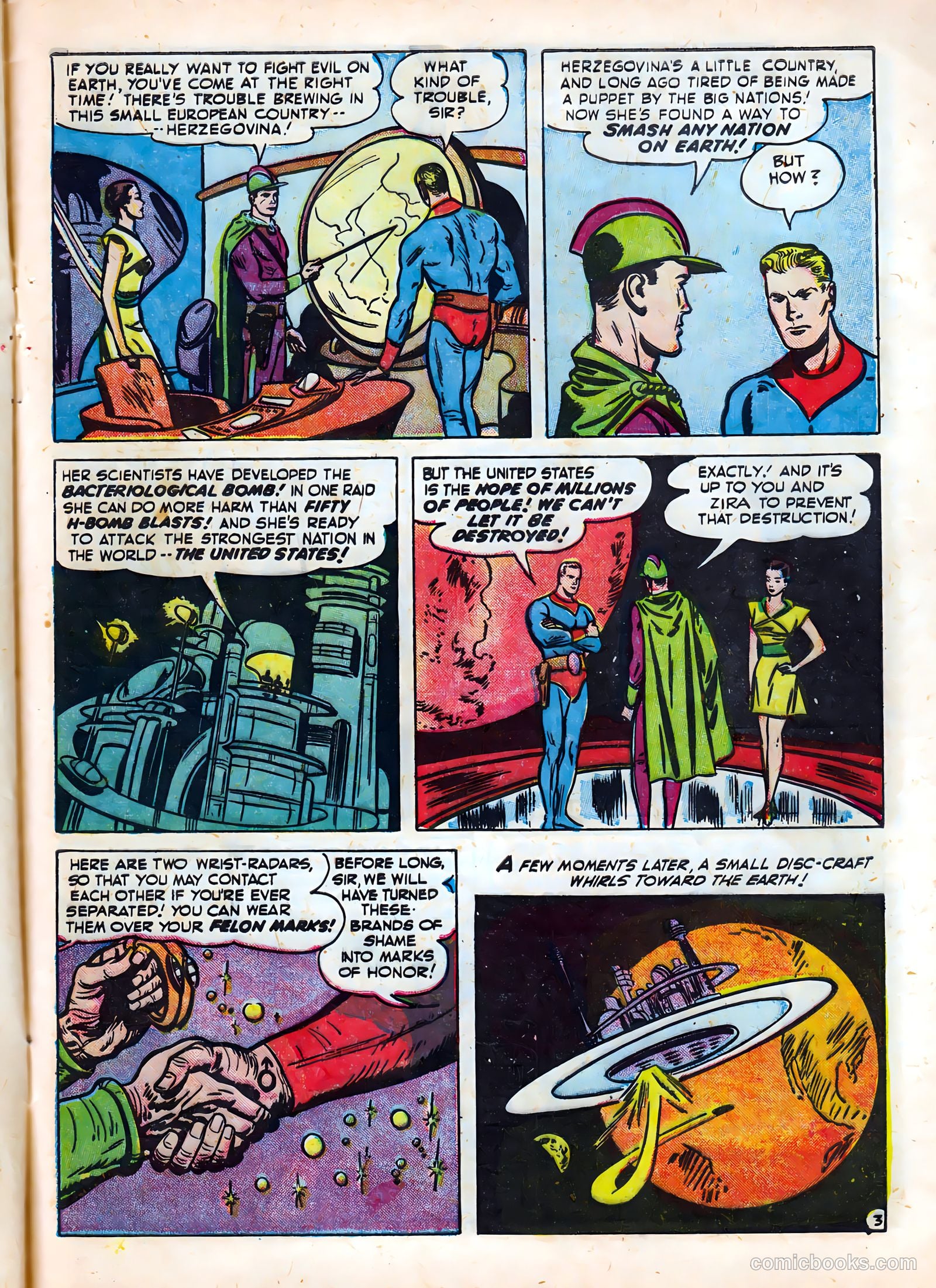 Crusader from Mars #1 (1952) — page 5 of 36