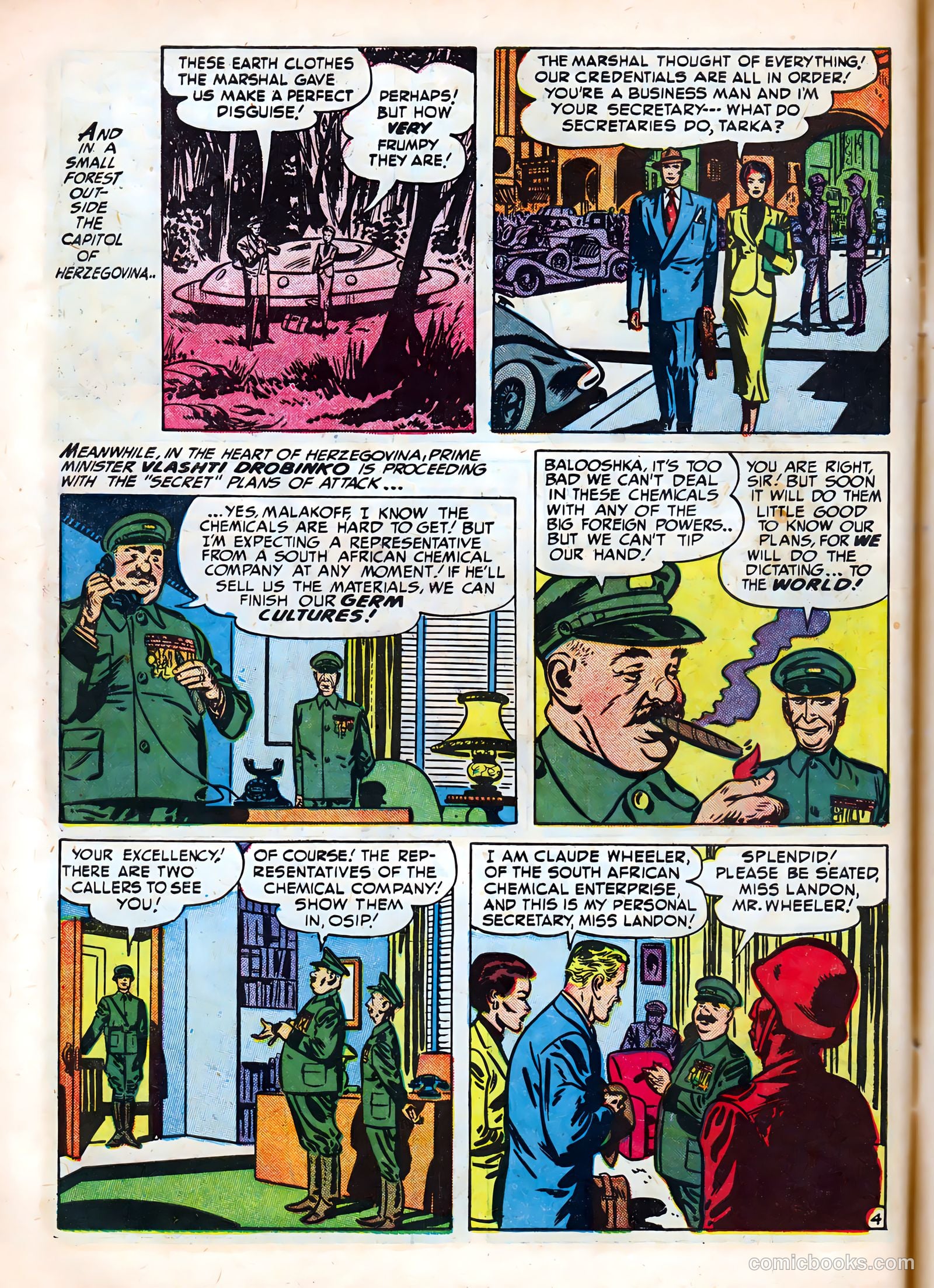 Crusader from Mars #1 (1952) — page 6 of 36