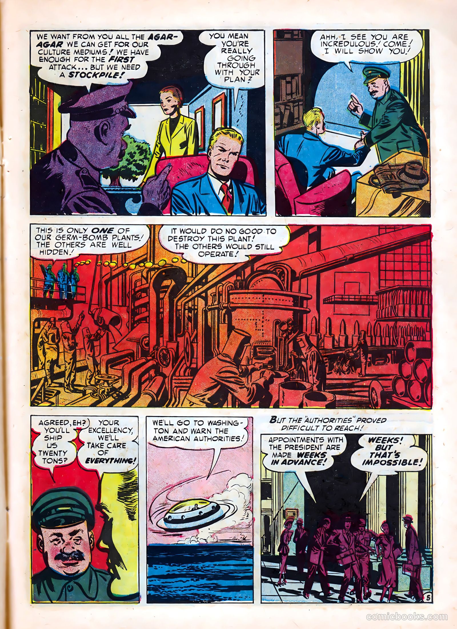 Crusader from Mars #1 (1952) — page 7 of 36
