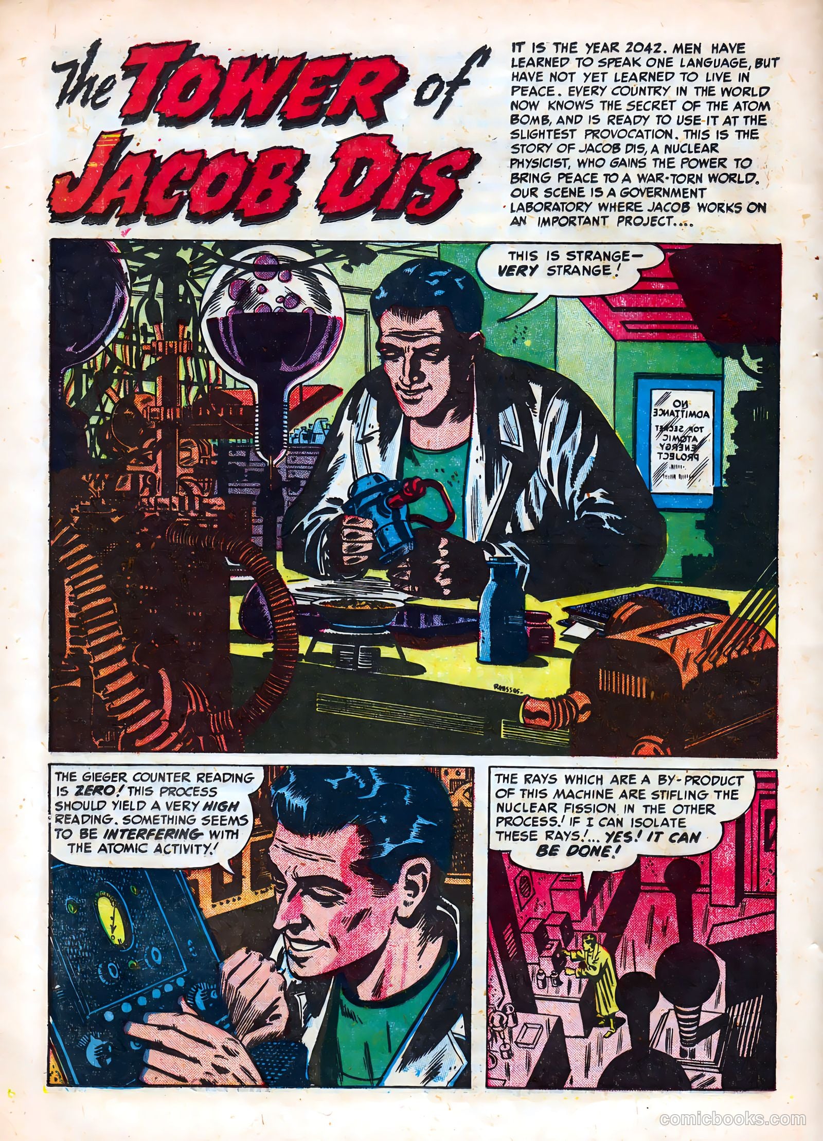 Crusader from Mars #1 (1952) — page 20 of 36